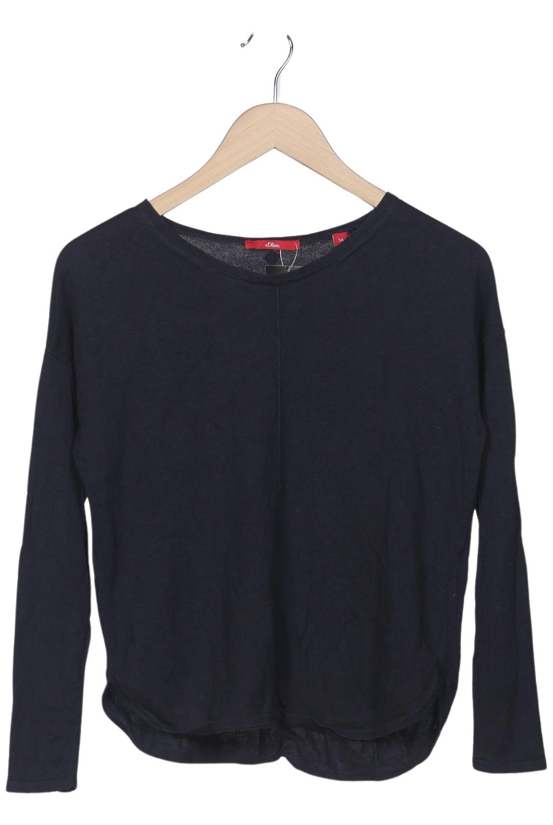 

s.Oliver Damen Pullover, marineblau, Gr. 34