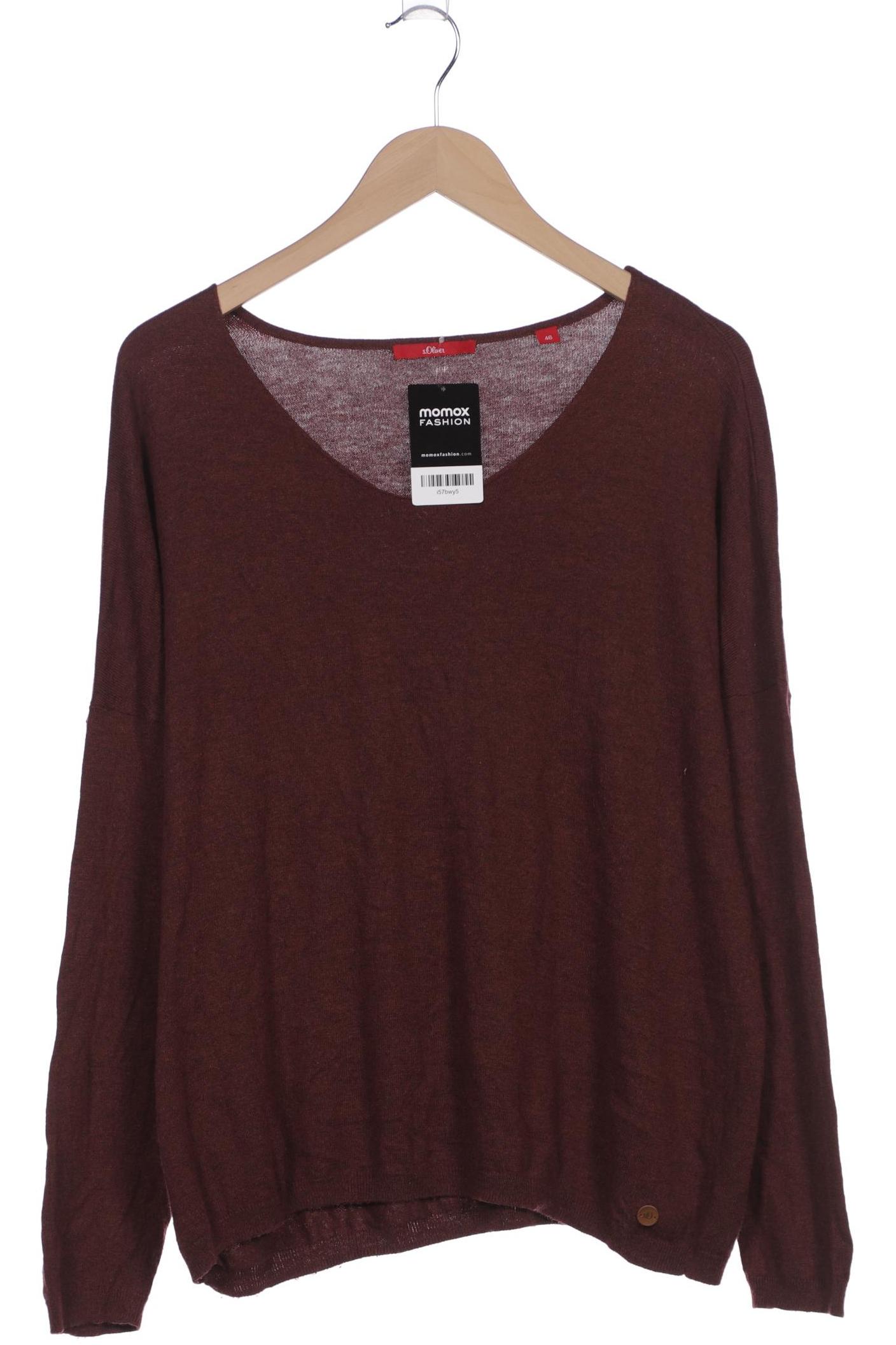 

s.Oliver Damen Pullover, braun, Gr. 46