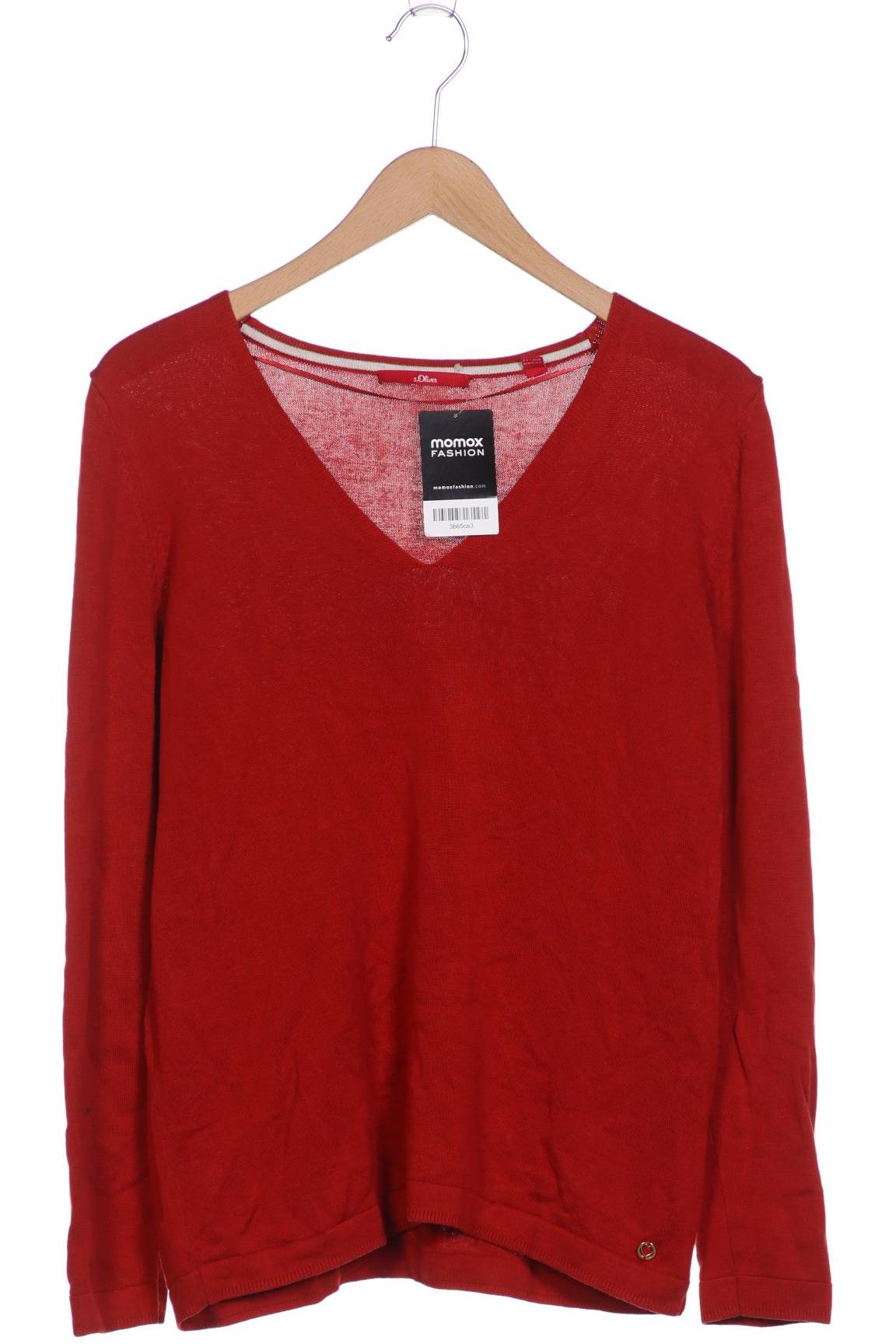 

s.Oliver Damen Pullover, rot, Gr. 42