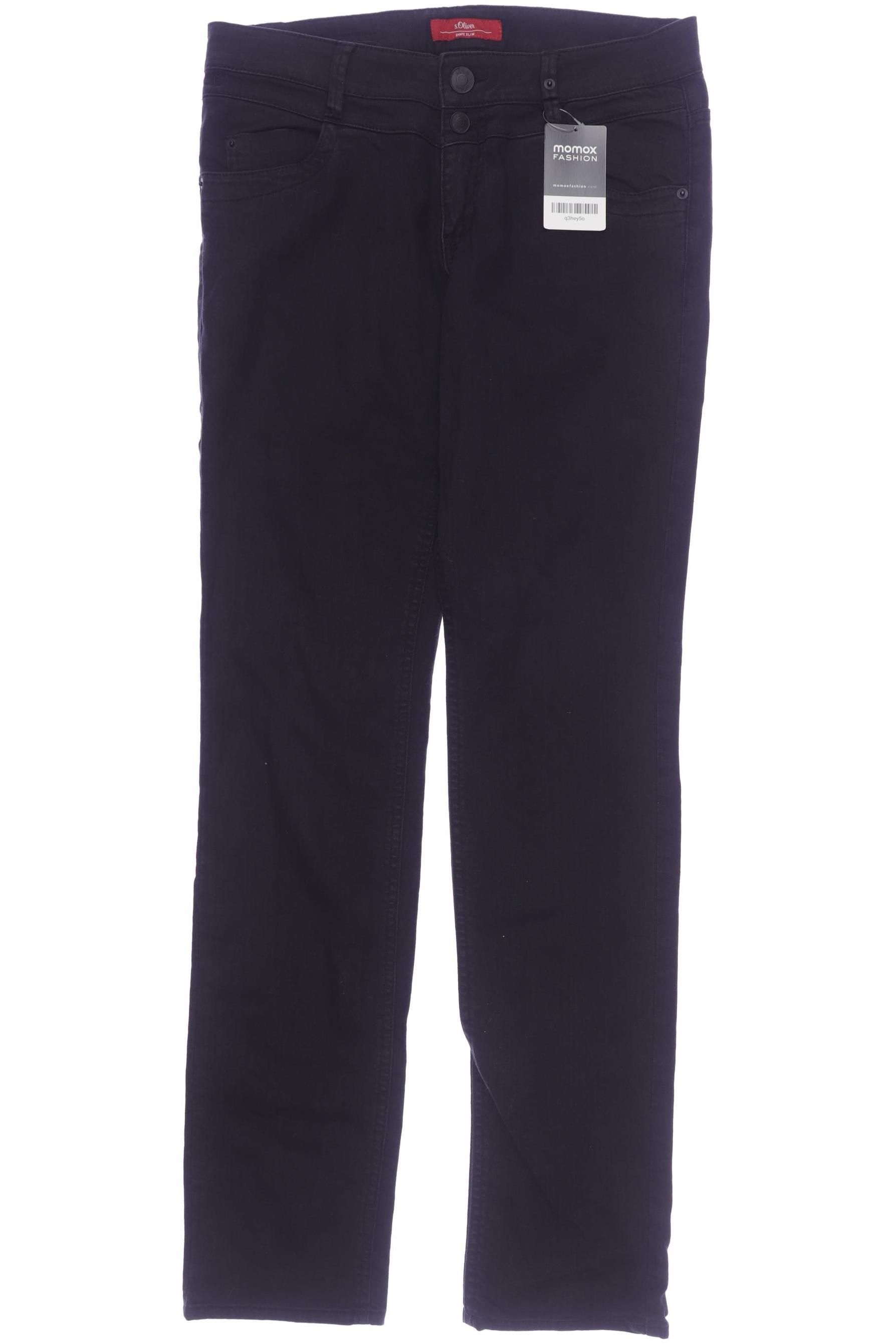 

s.Oliver Damen Jeans, schwarz, Gr. 30