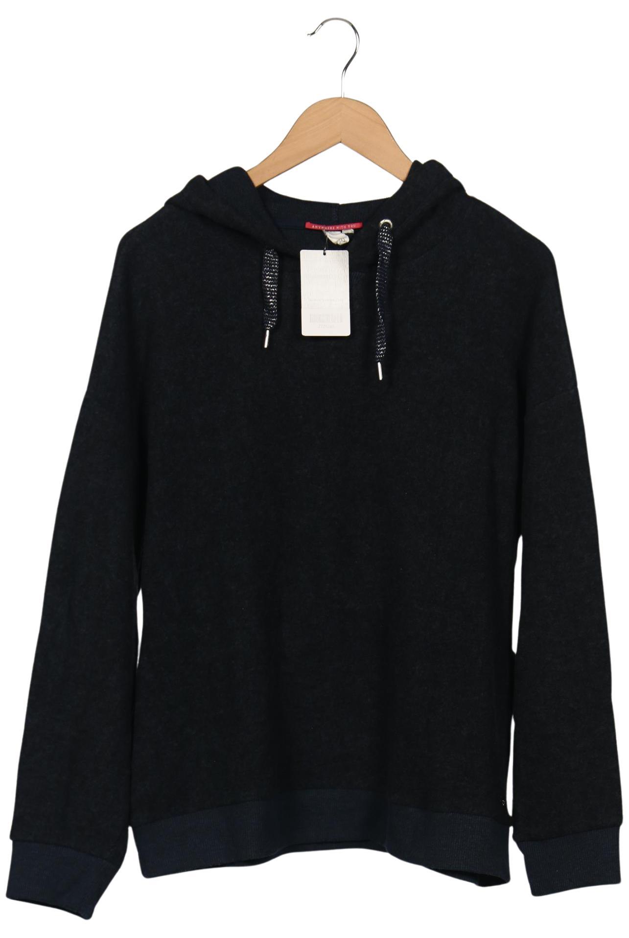 

s.Oliver Damen Kapuzenpullover, marineblau, Gr. 46