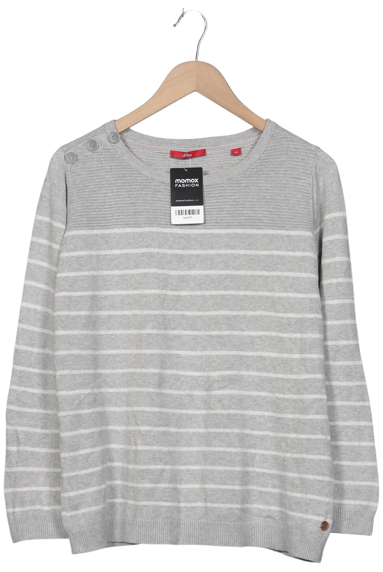

s.Oliver Damen Pullover, grau, Gr. 46