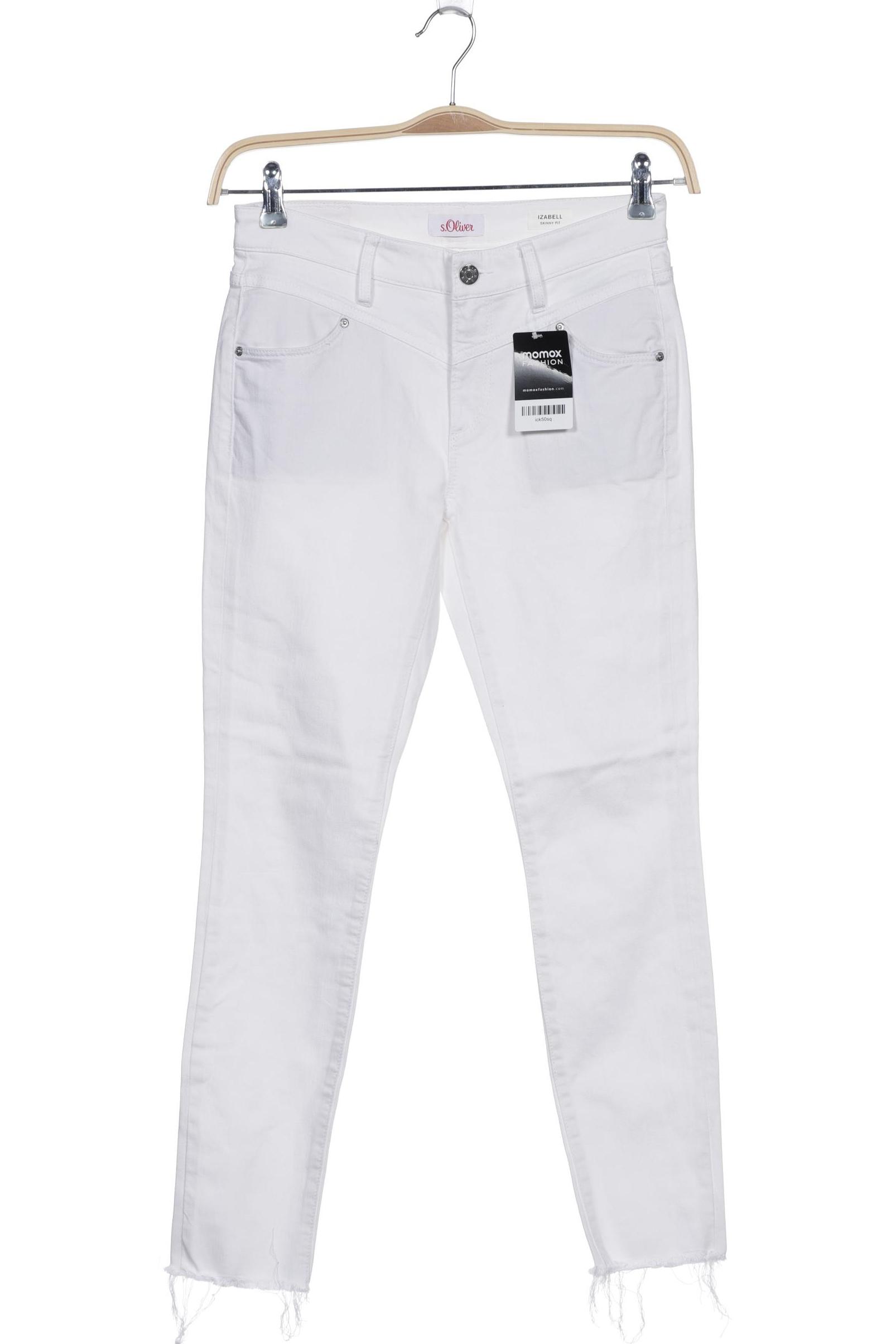 

s.Oliver Damen Jeans, weiß, Gr. 36