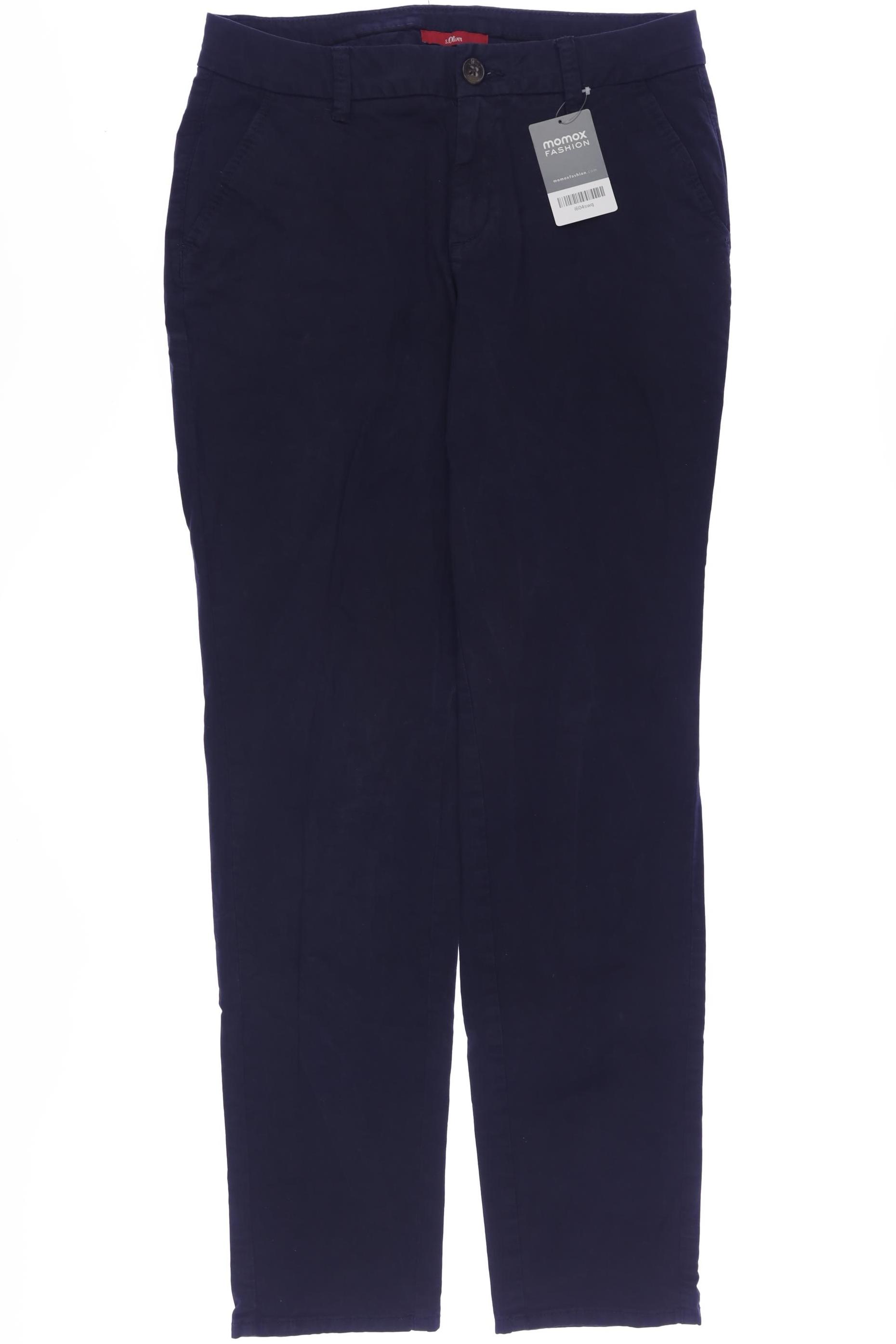 

s.Oliver Damen Stoffhose, marineblau, Gr. 38