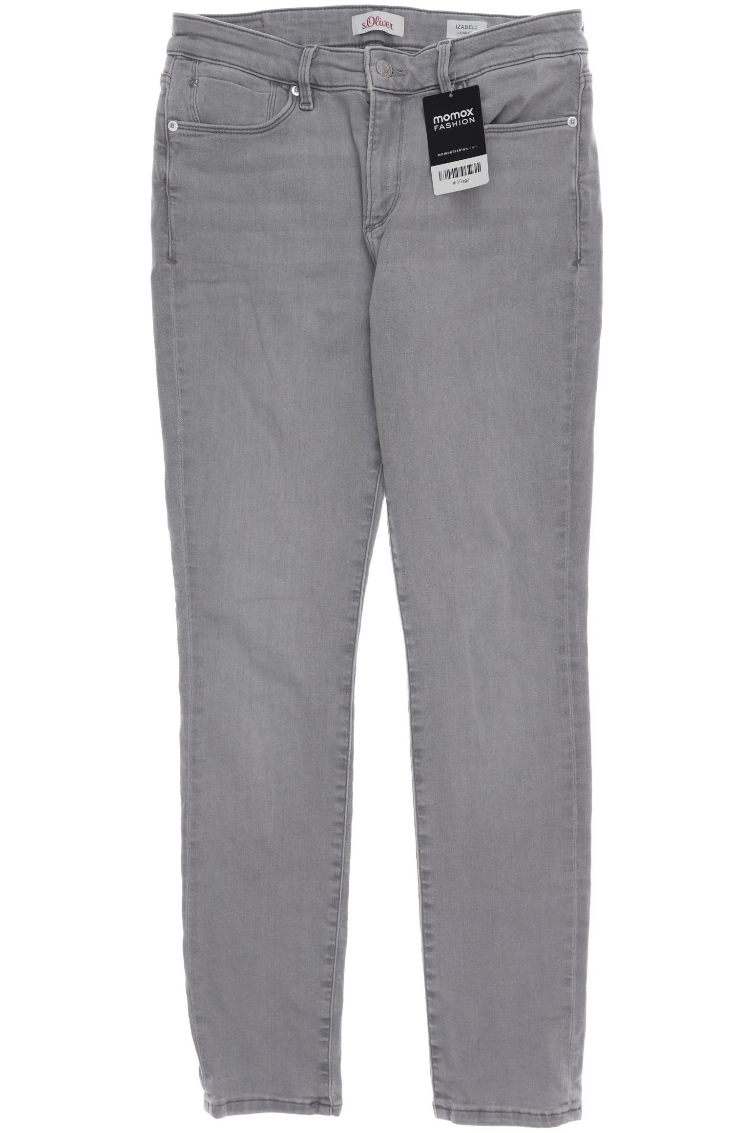 

s.Oliver Damen Jeans, grau