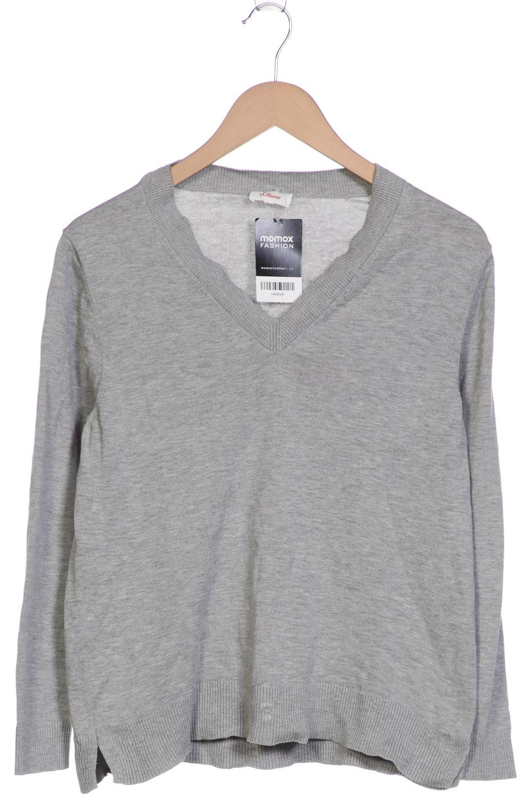 

s.Oliver Damen Pullover, grau, Gr. 38