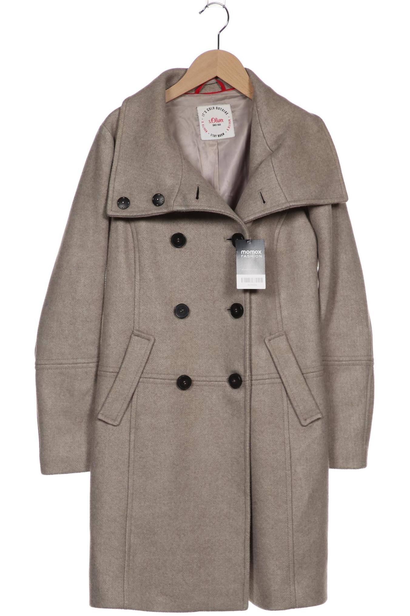 

s.Oliver Damen Mantel, grau