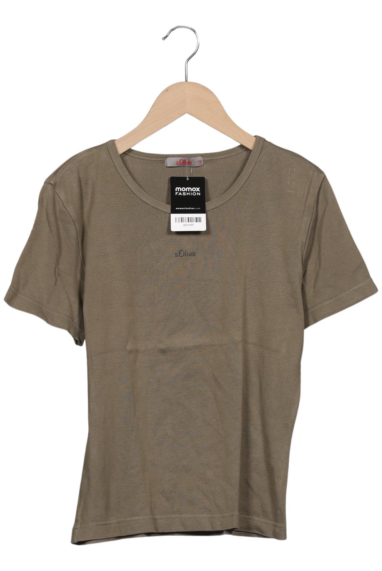 

s.Oliver Damen T-Shirt, grün, Gr. 40
