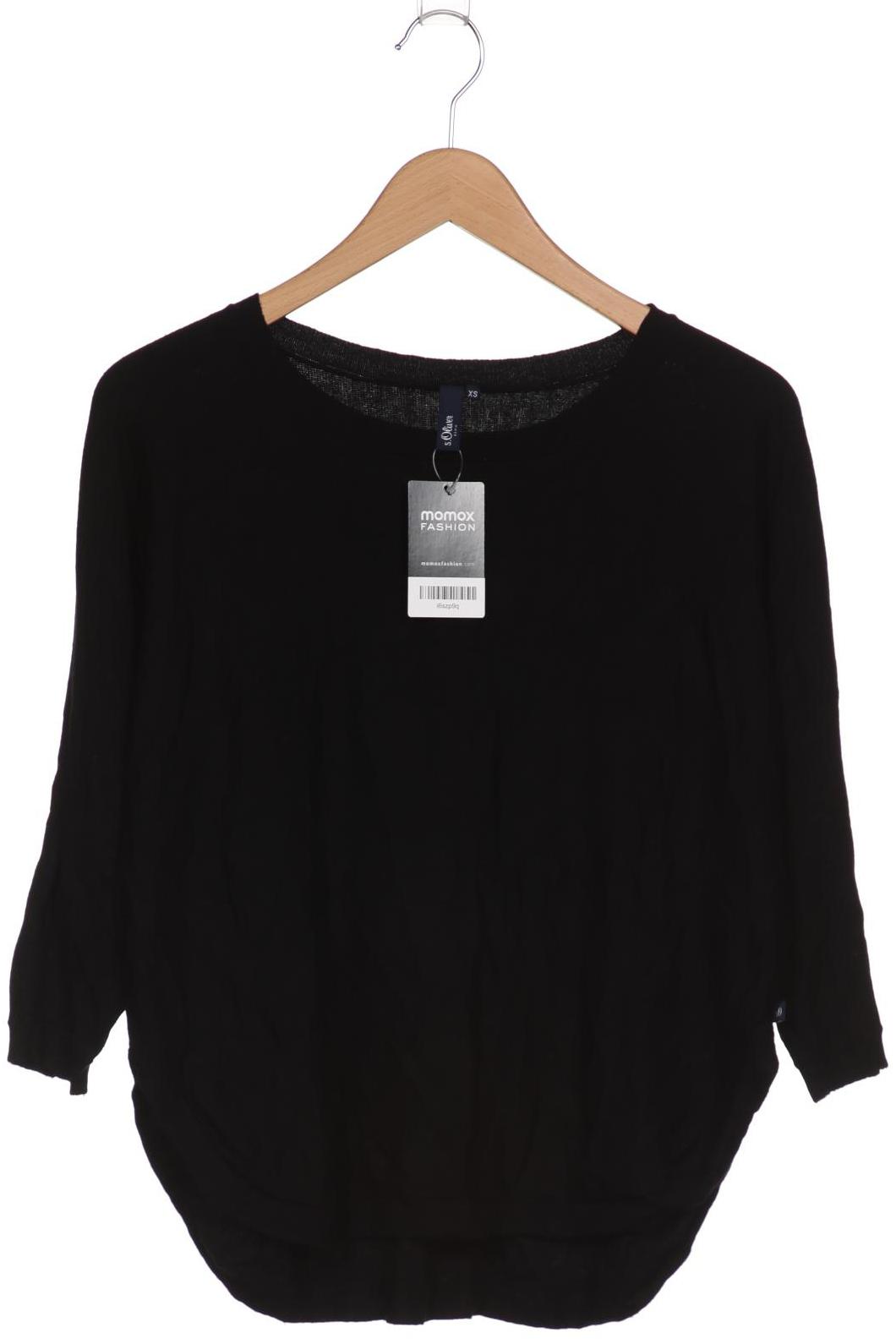 

s.Oliver Damen Pullover, schwarz