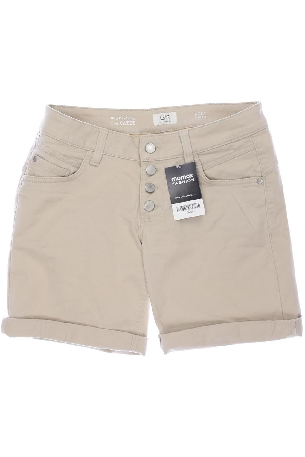 

s.Oliver Damen Shorts, beige, Gr. 34