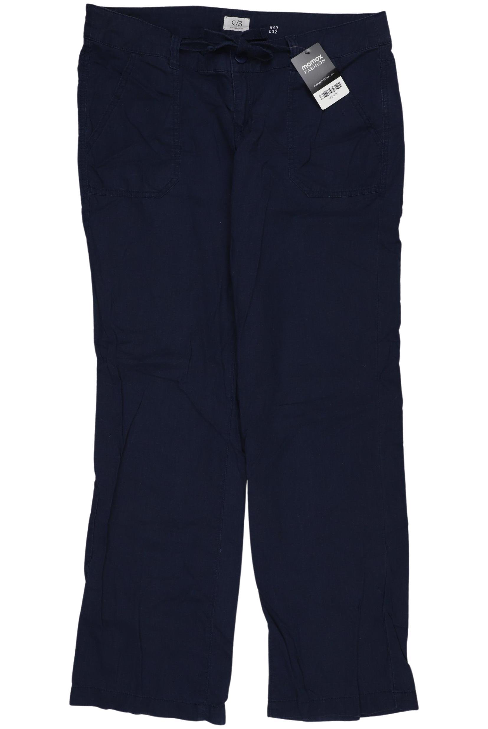 

s.Oliver Damen Stoffhose, marineblau, Gr. 40
