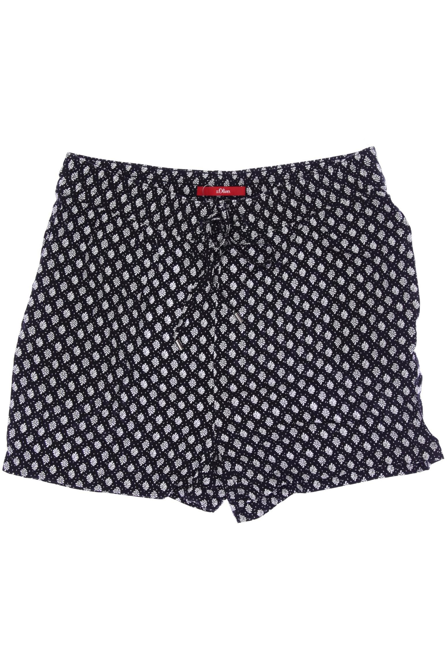 

s.Oliver Damen Shorts, schwarz, Gr. 34