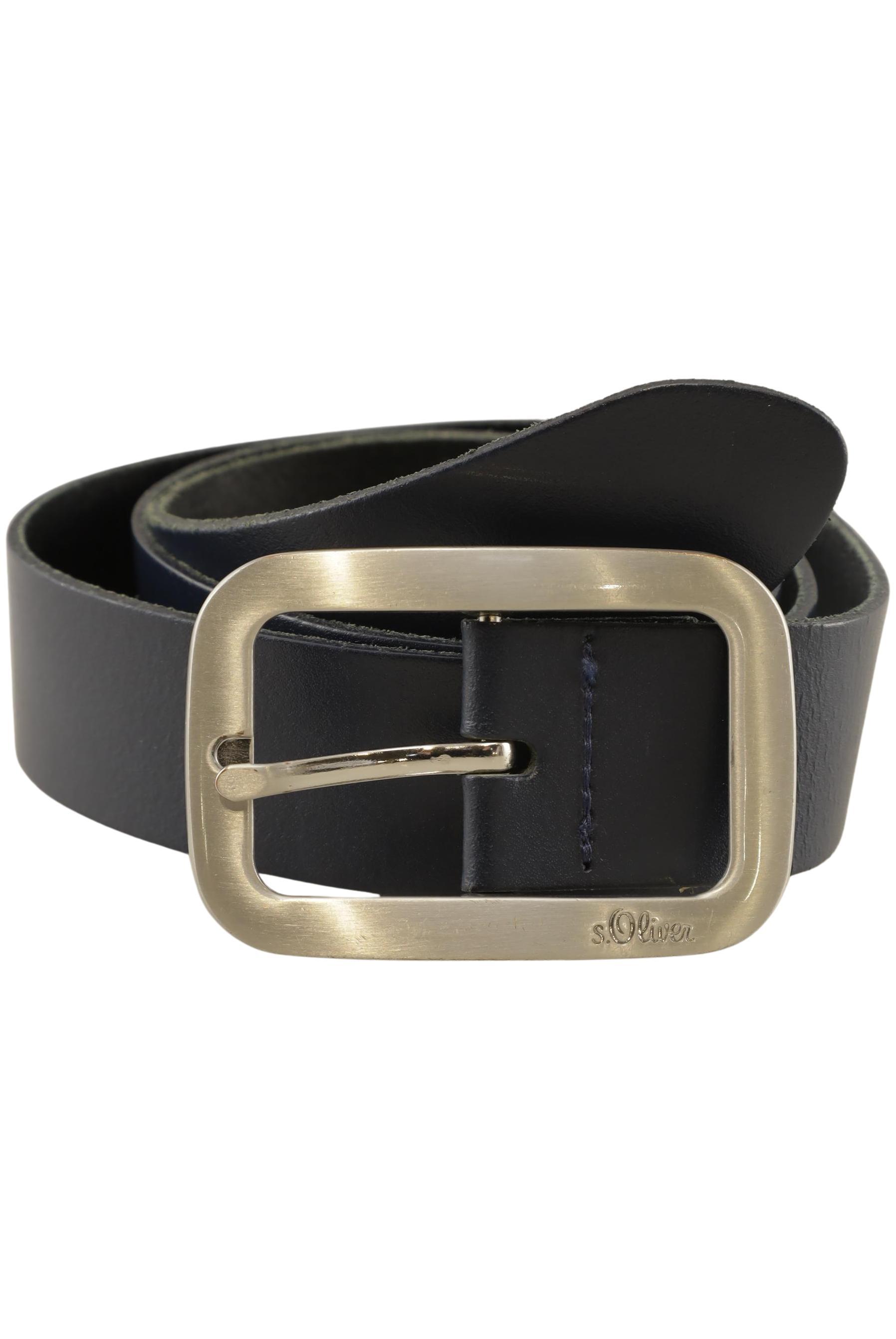 

s.Oliver Damen Gürtel, marineblau, Gr. 80