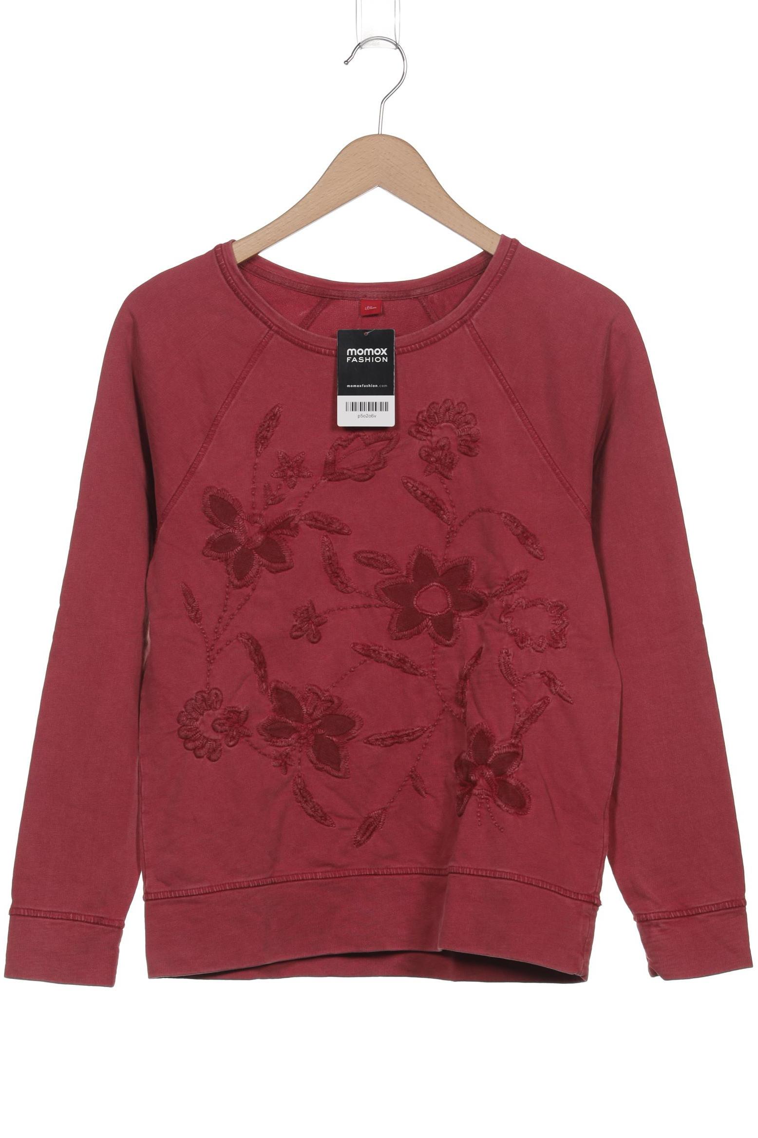 

s.Oliver Damen Sweatshirt, rot, Gr. 36