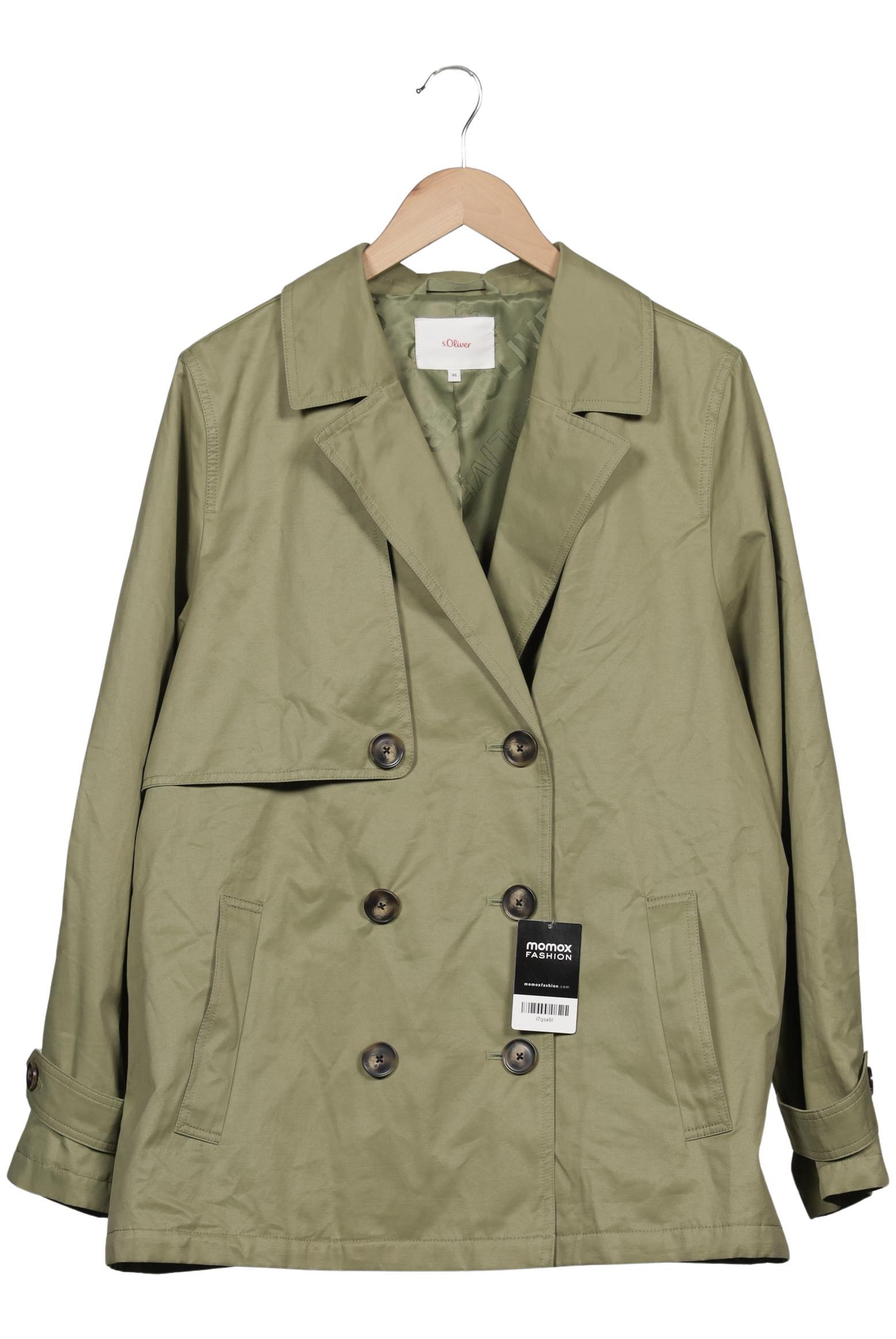 

s.Oliver Damen Jacke, grün, Gr. 46