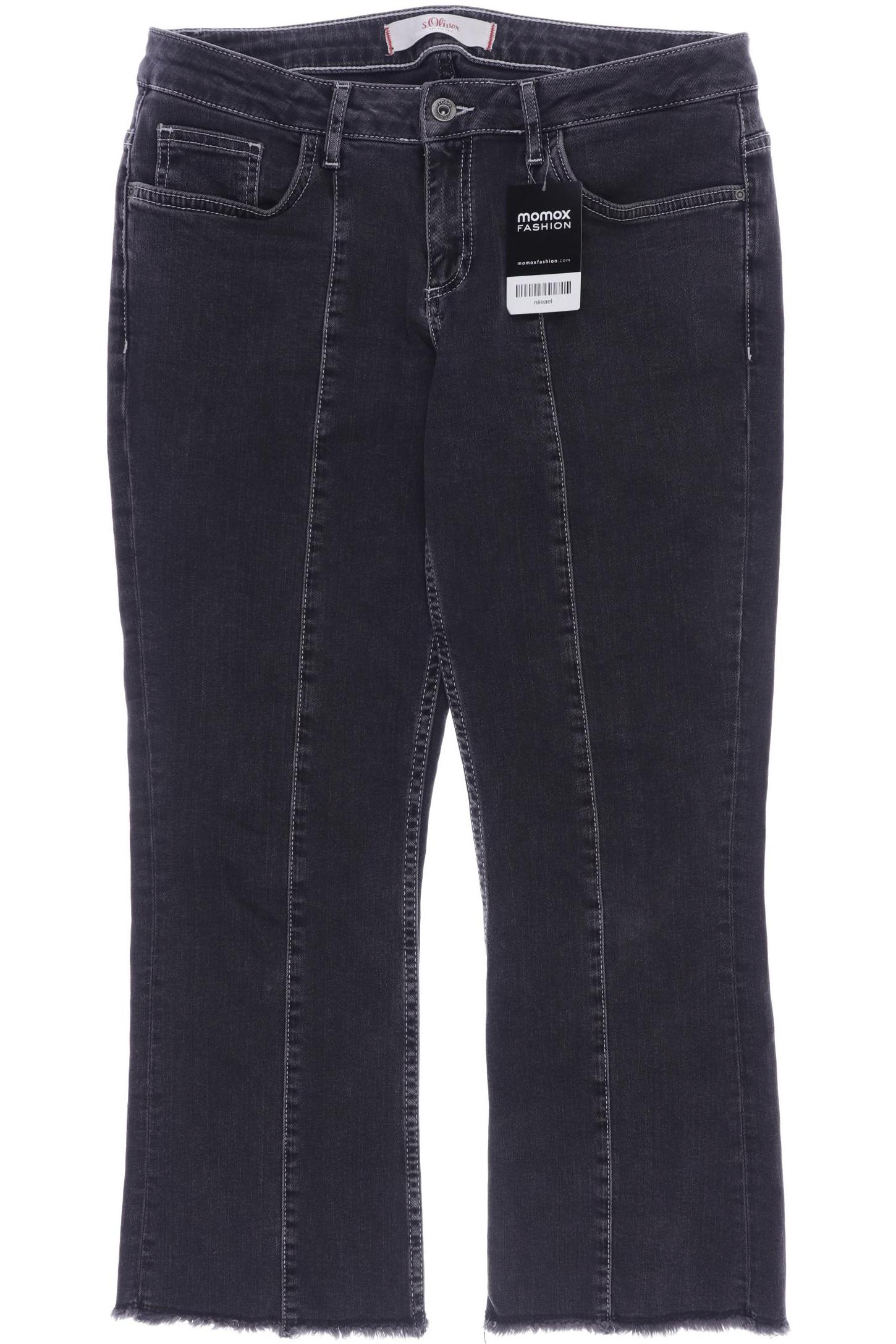 

s.Oliver Damen Jeans, schwarz, Gr. 44