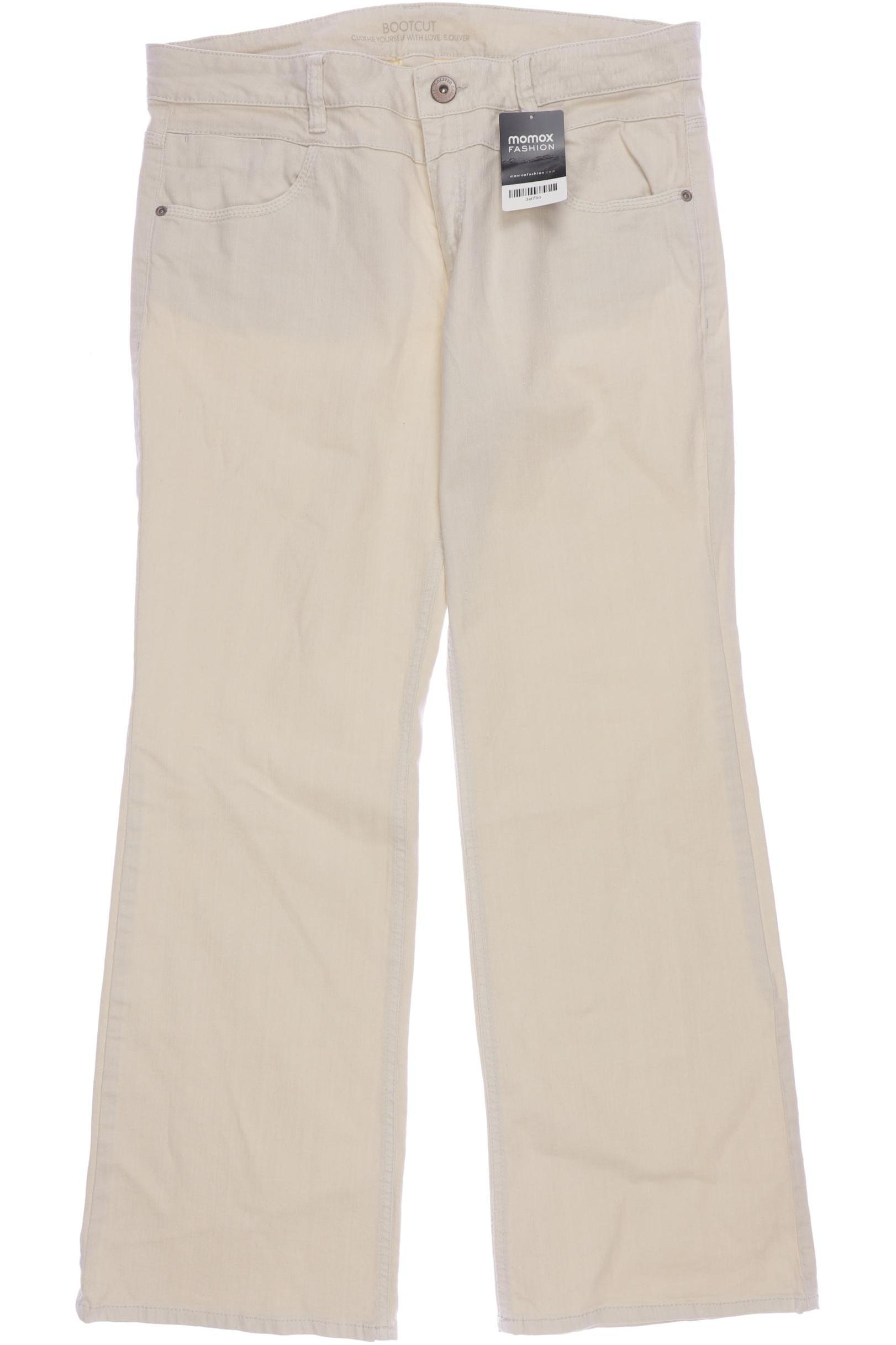 

s.Oliver Damen Jeans, beige, Gr. 42