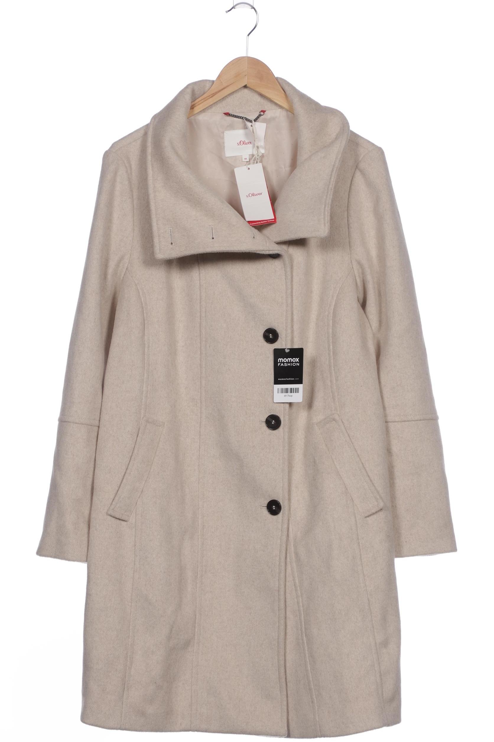 

s.Oliver Damen Mantel, beige, Gr. 44