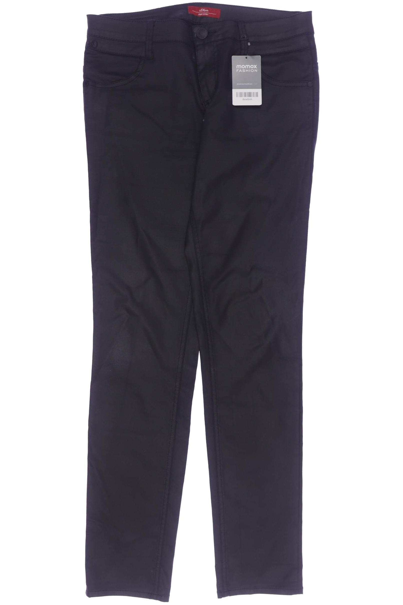 

s.Oliver Damen Stoffhose, schwarz, Gr. 31