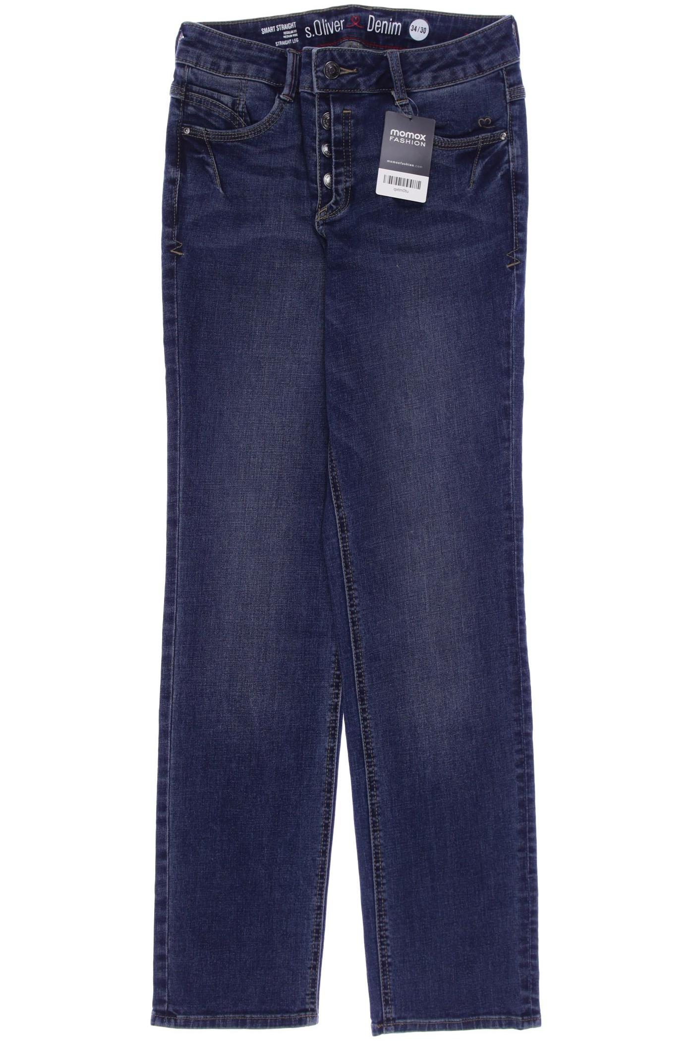 

s.Oliver Damen Jeans, marineblau, Gr. 34