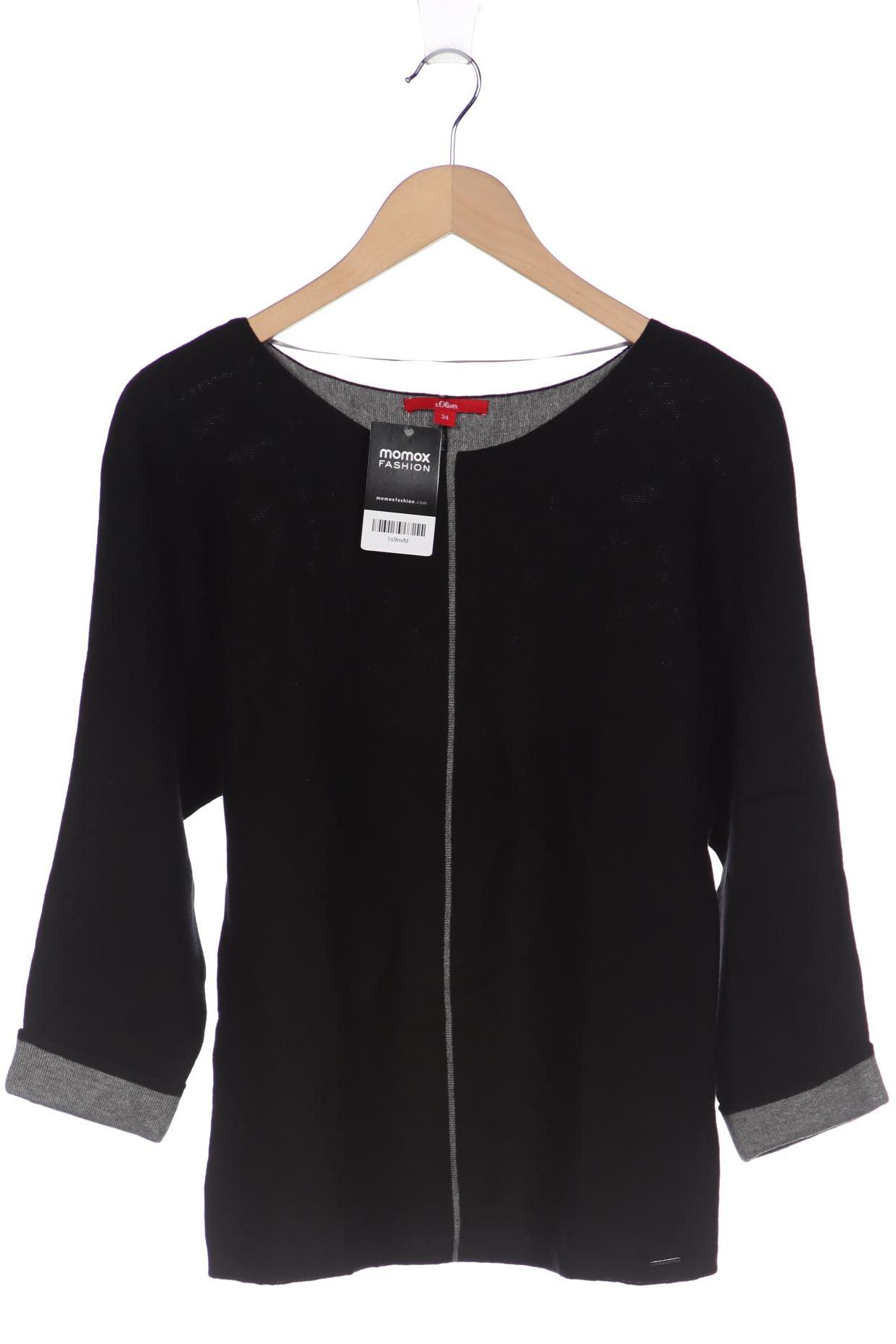 

s.Oliver Damen Pullover, schwarz