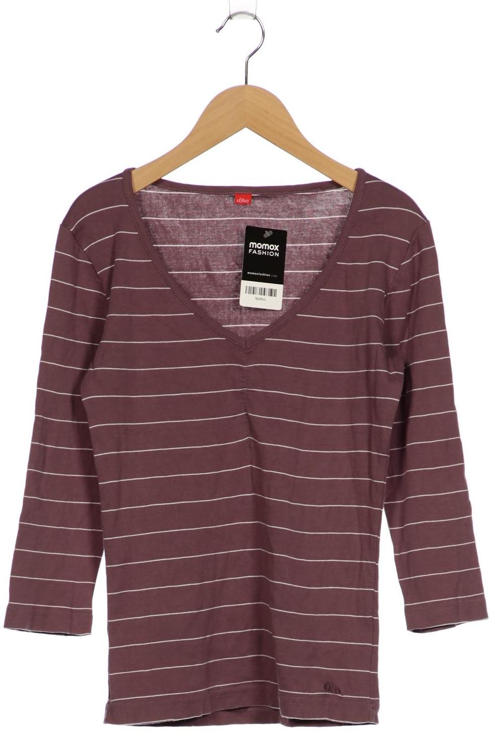 

s.Oliver Damen Langarmshirt, flieder, Gr. 36