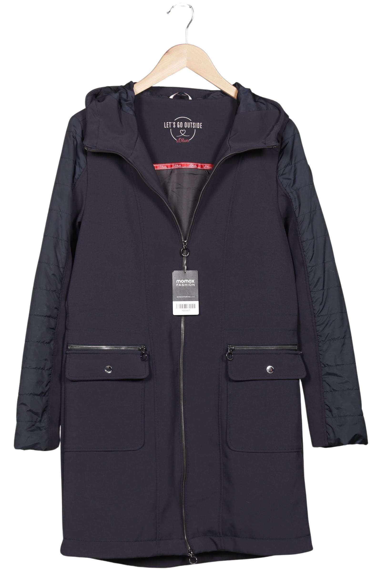

s.Oliver Damen Mantel, marineblau, Gr. 38