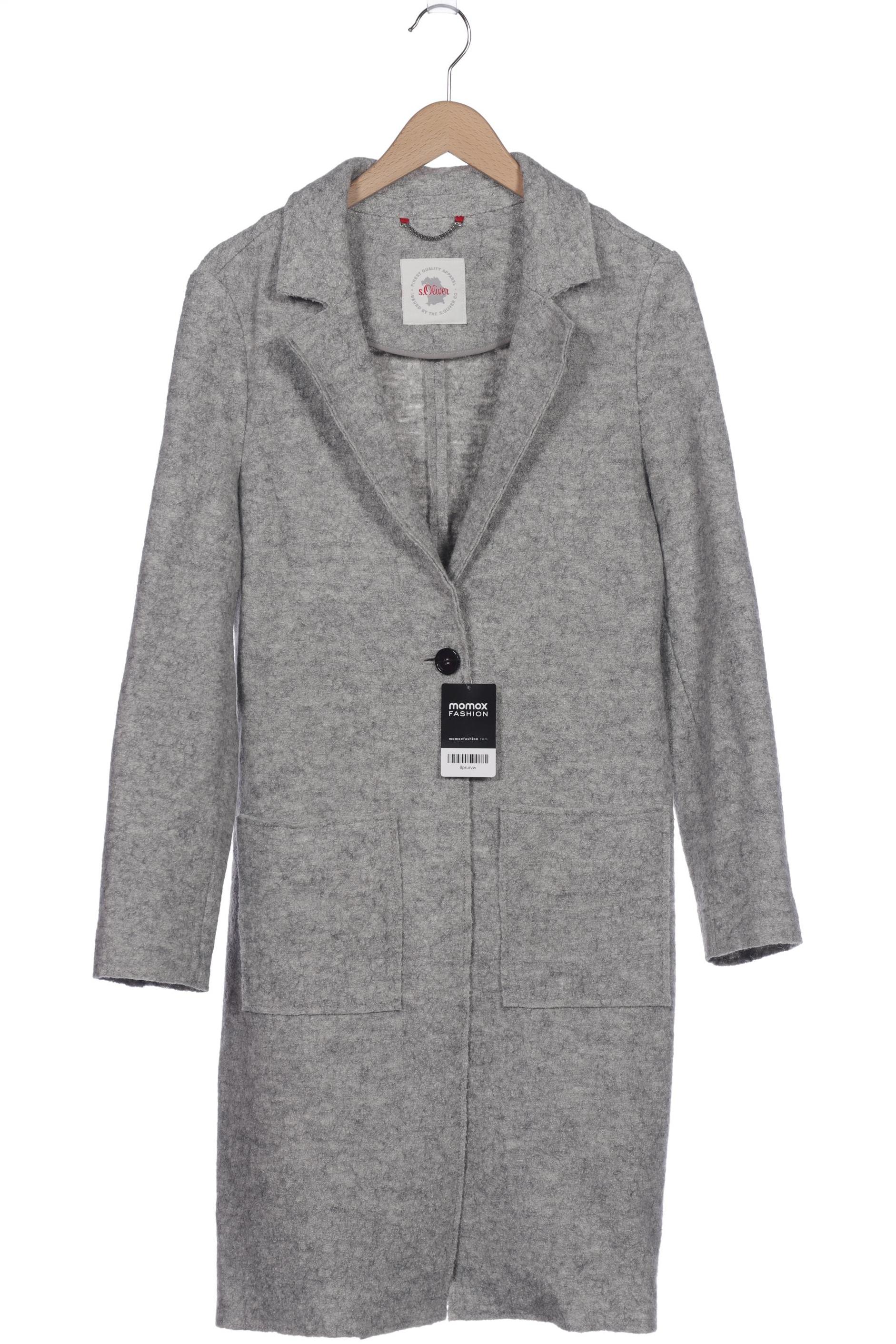 

s.Oliver Damen Mantel, grau