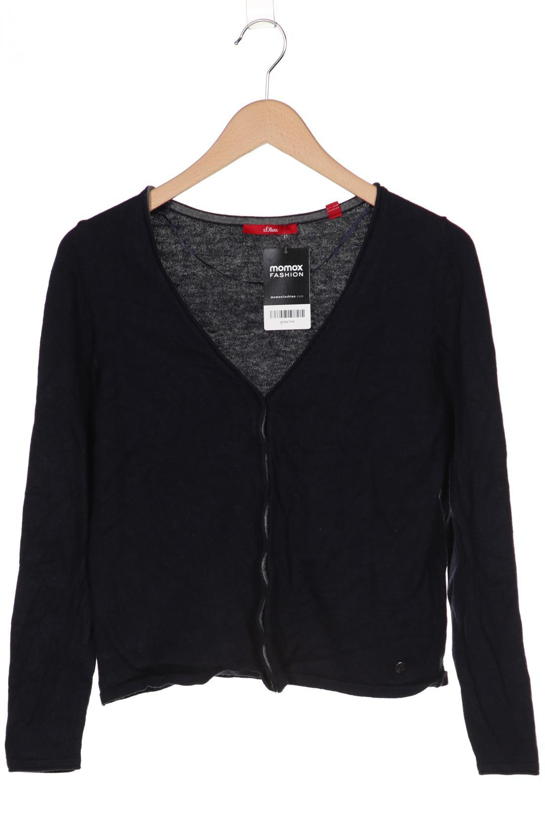 

s.Oliver Damen Strickjacke, marineblau, Gr. 36