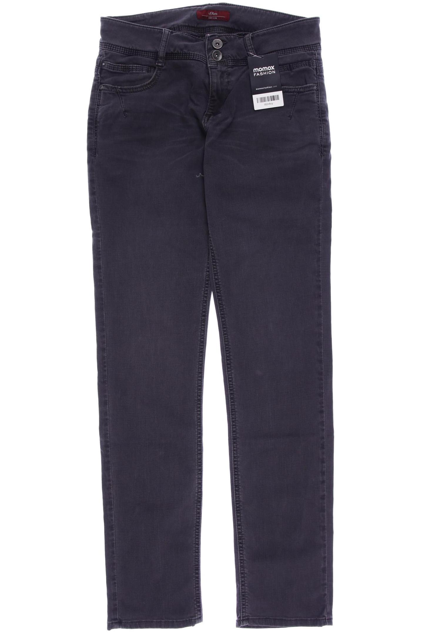 

s.Oliver Damen Jeans, grau