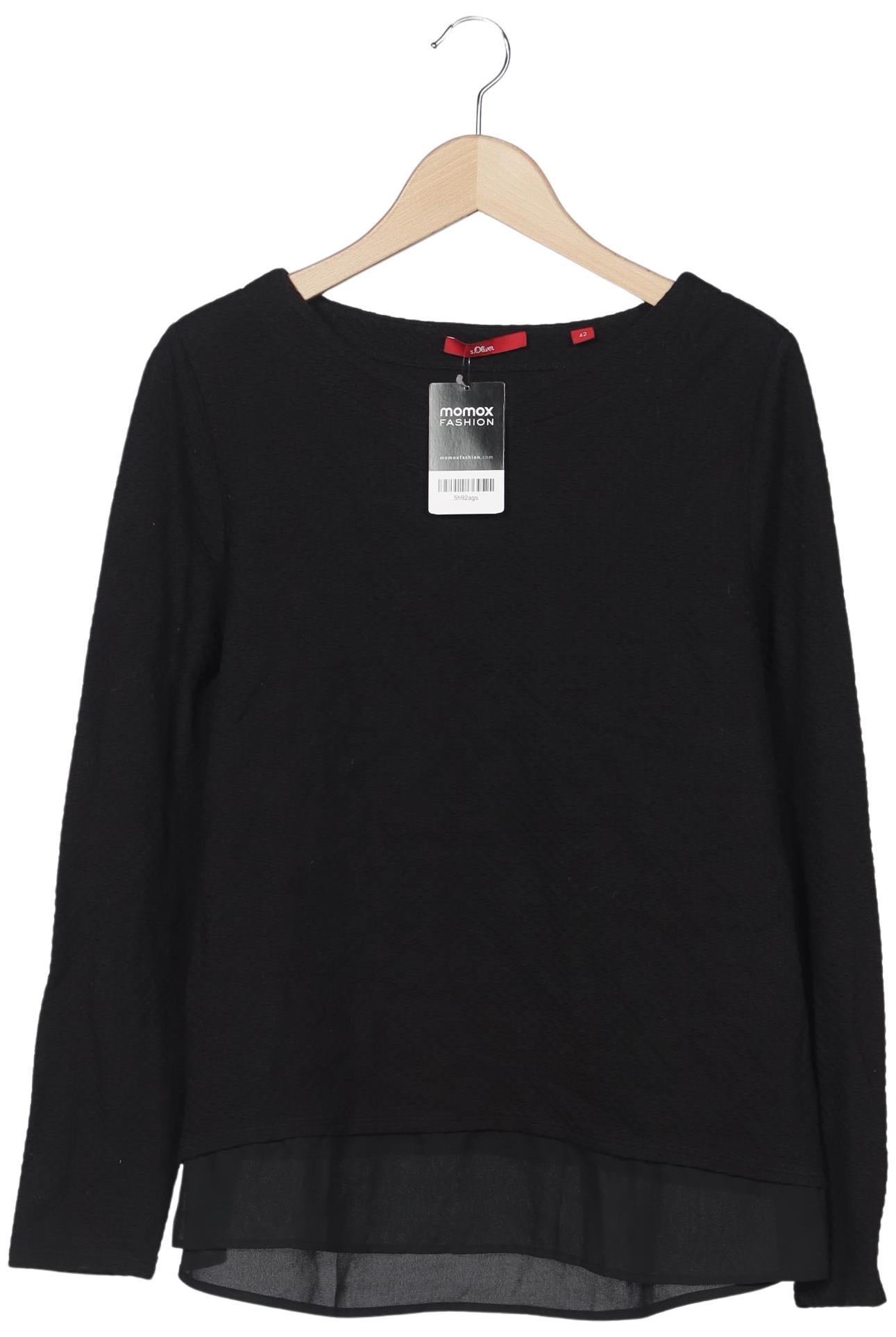 

s.Oliver Damen Pullover, schwarz, Gr. 42
