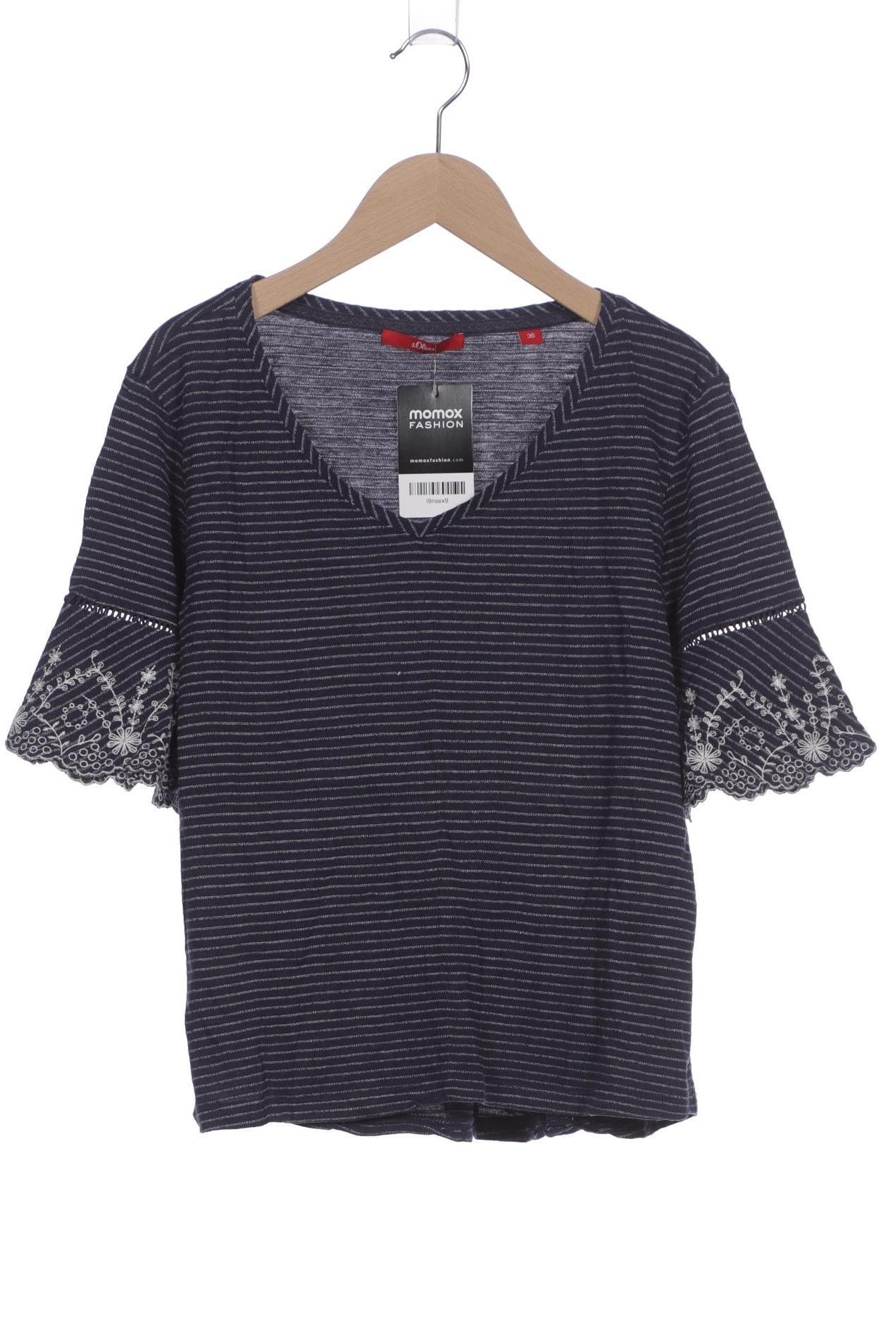 

s.Oliver Damen T-Shirt, marineblau, Gr. 36