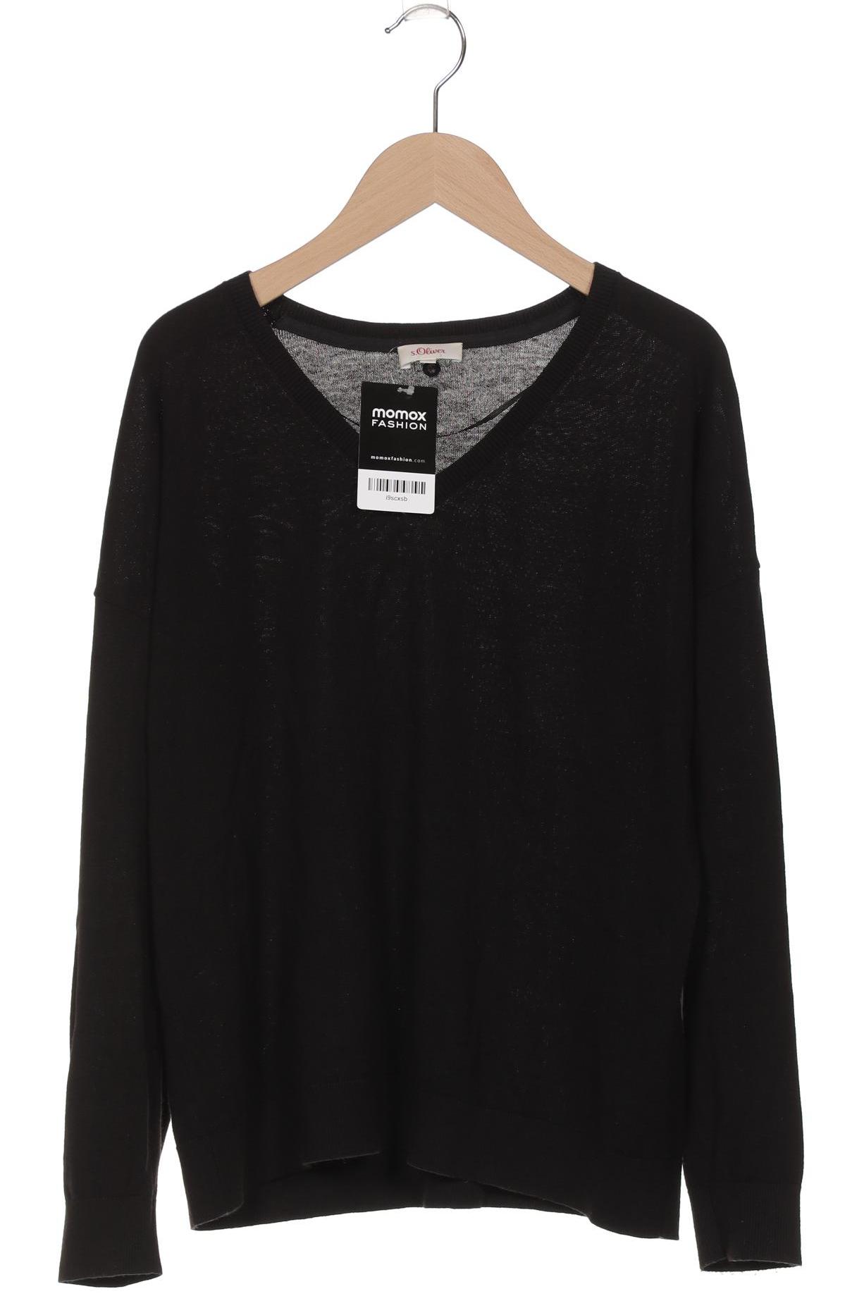

s.Oliver Damen Pullover, schwarz, Gr. 36