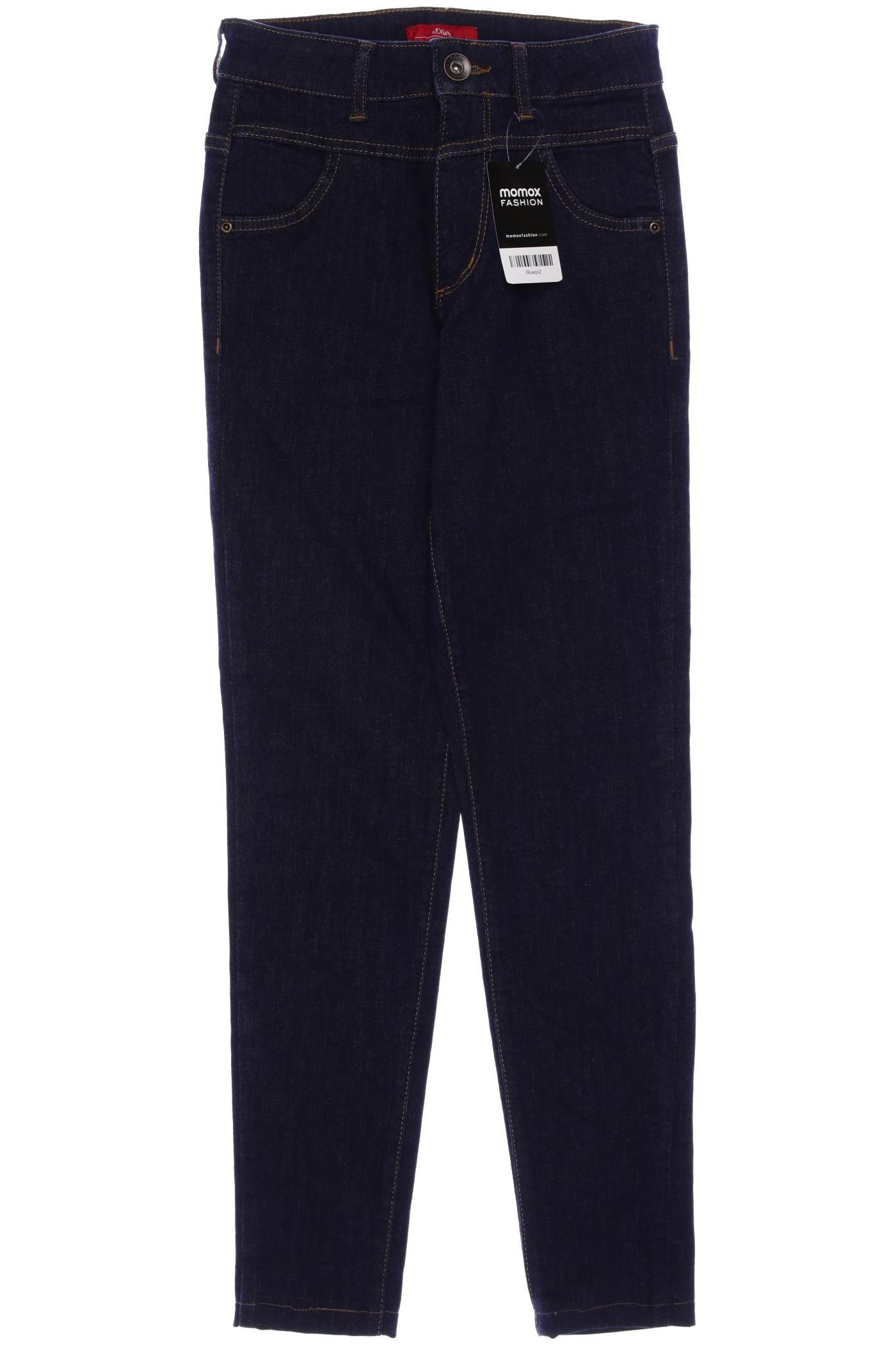 

s.Oliver Damen Jeans, marineblau
