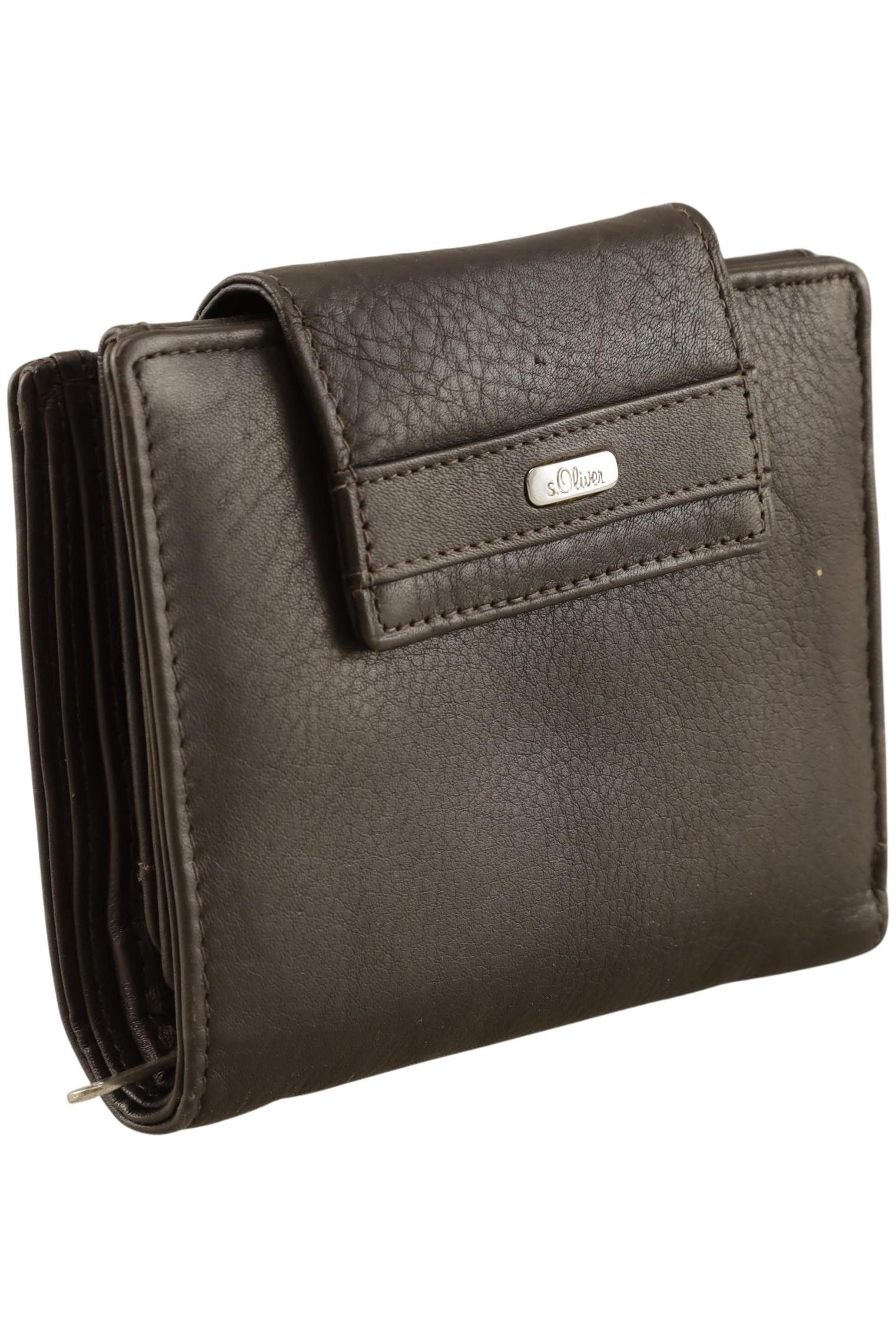 

s.Oliver Damen Portemonnaie, braun, Gr.
