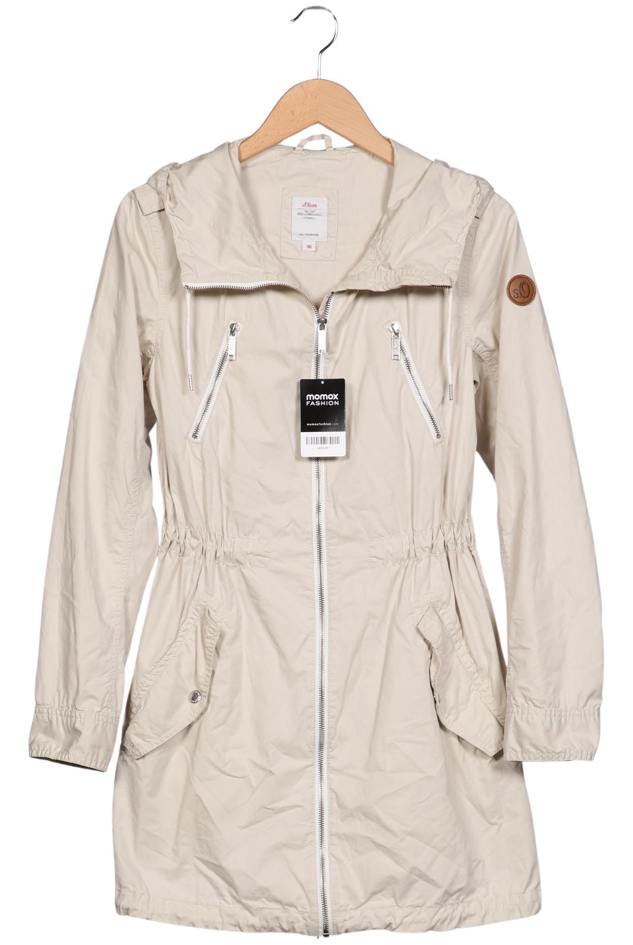 

s.Oliver Damen Mantel, beige, Gr. 36