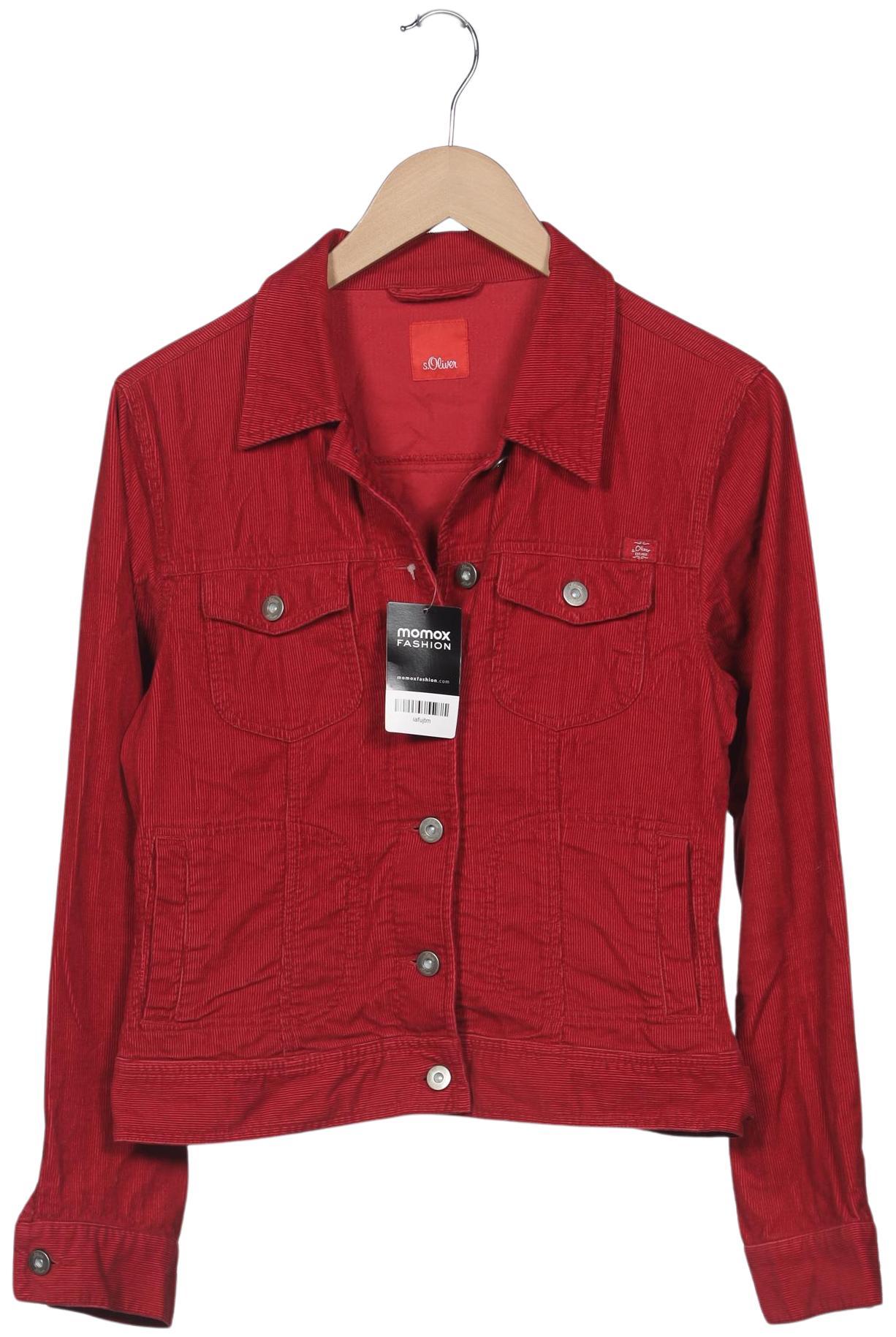 

s.Oliver Damen Jacke, rot, Gr. 36
