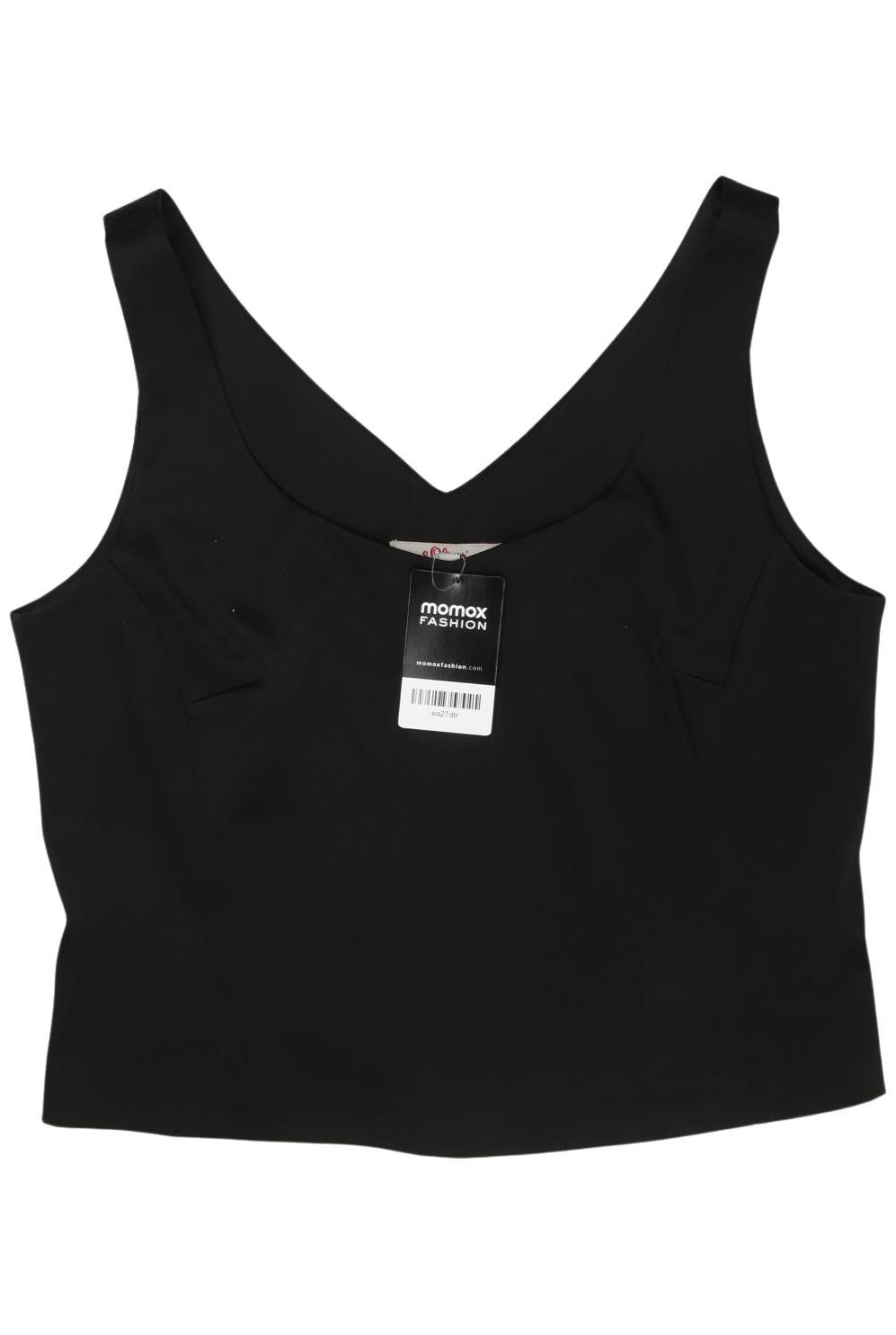 

s.Oliver Damen Top, schwarz, Gr. 42