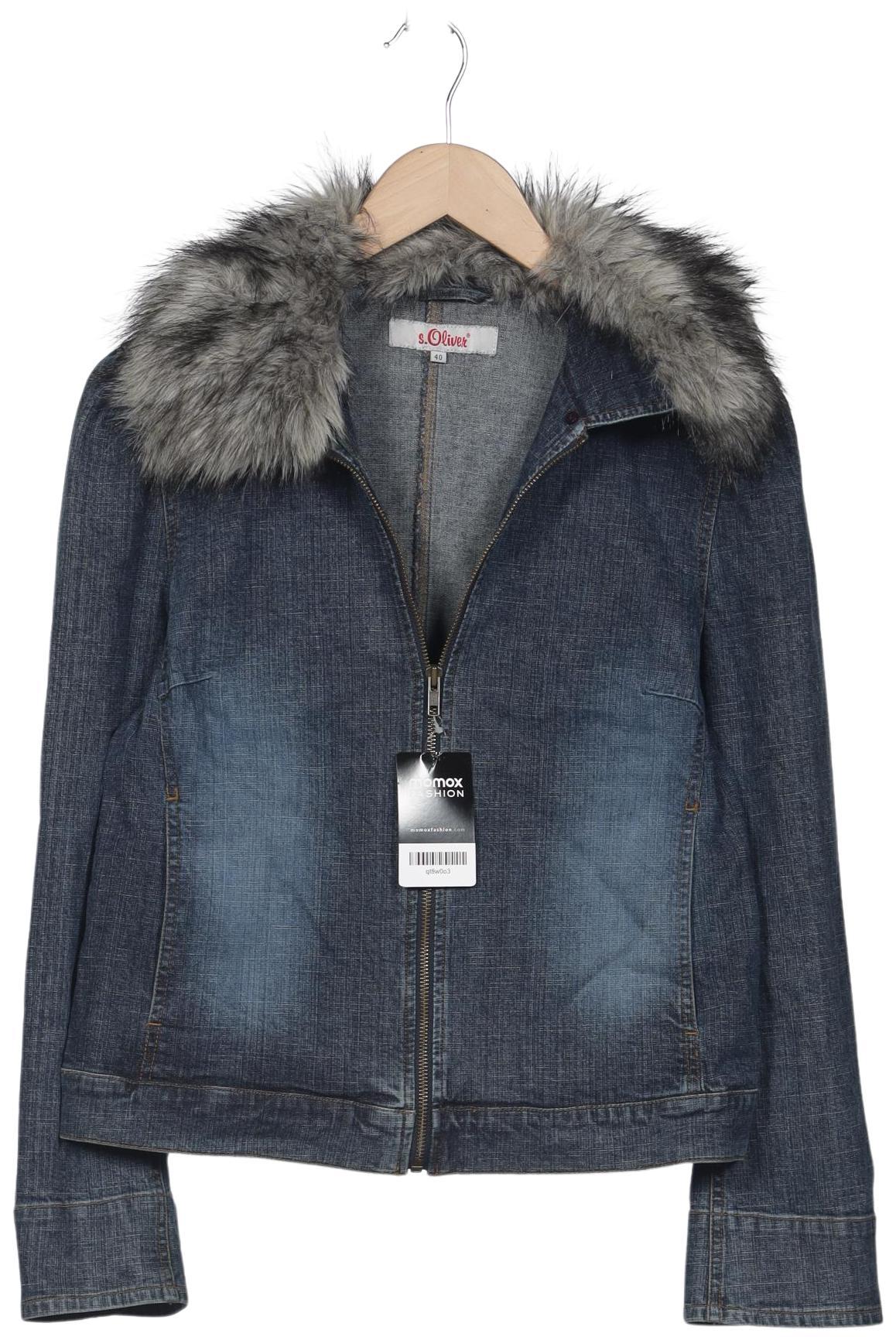 

s.Oliver Damen Jacke, blau, Gr. 40