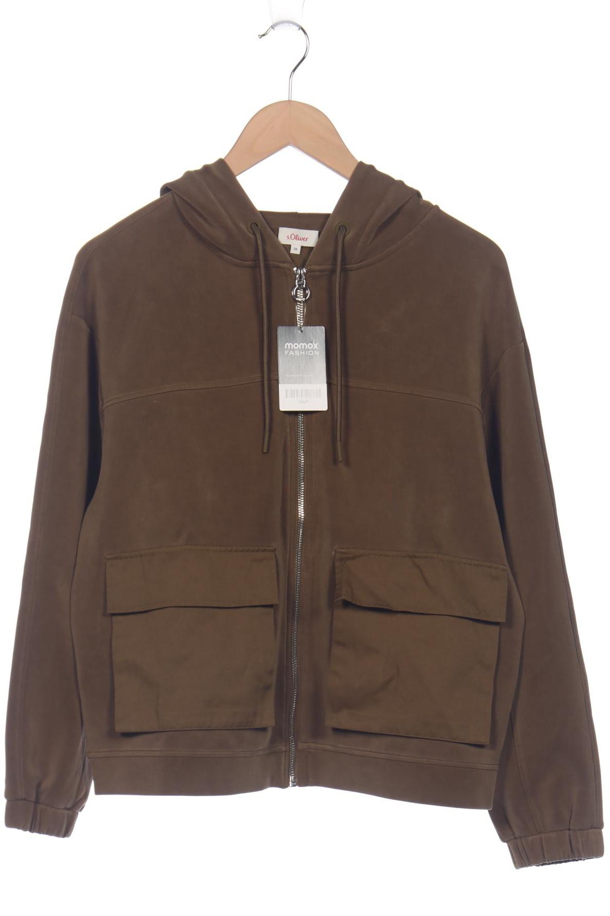 

s.Oliver Damen Kapuzenpullover, braun, Gr. 38