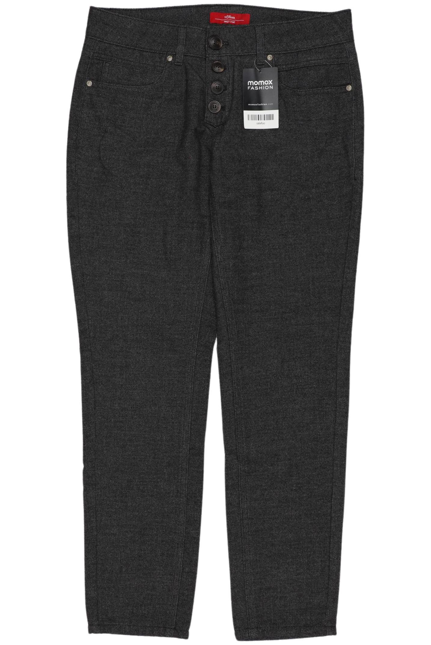 

s.Oliver Damen Stoffhose, grau, Gr. 34