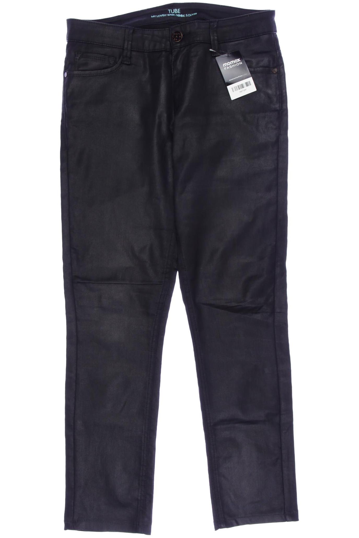 

s.Oliver Damen Jeans, schwarz, Gr. 38