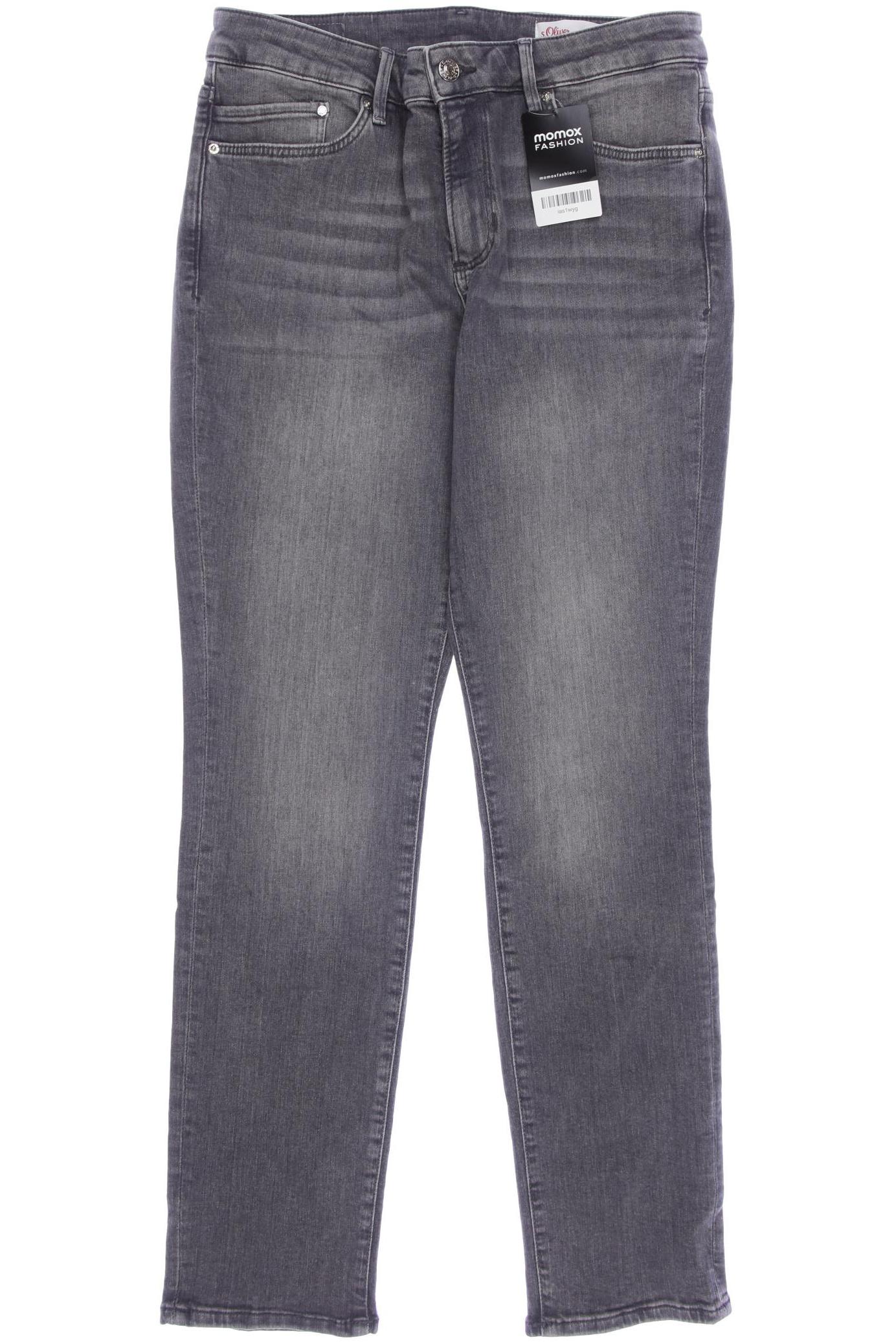 

s.Oliver Damen Jeans, grau, Gr. 40