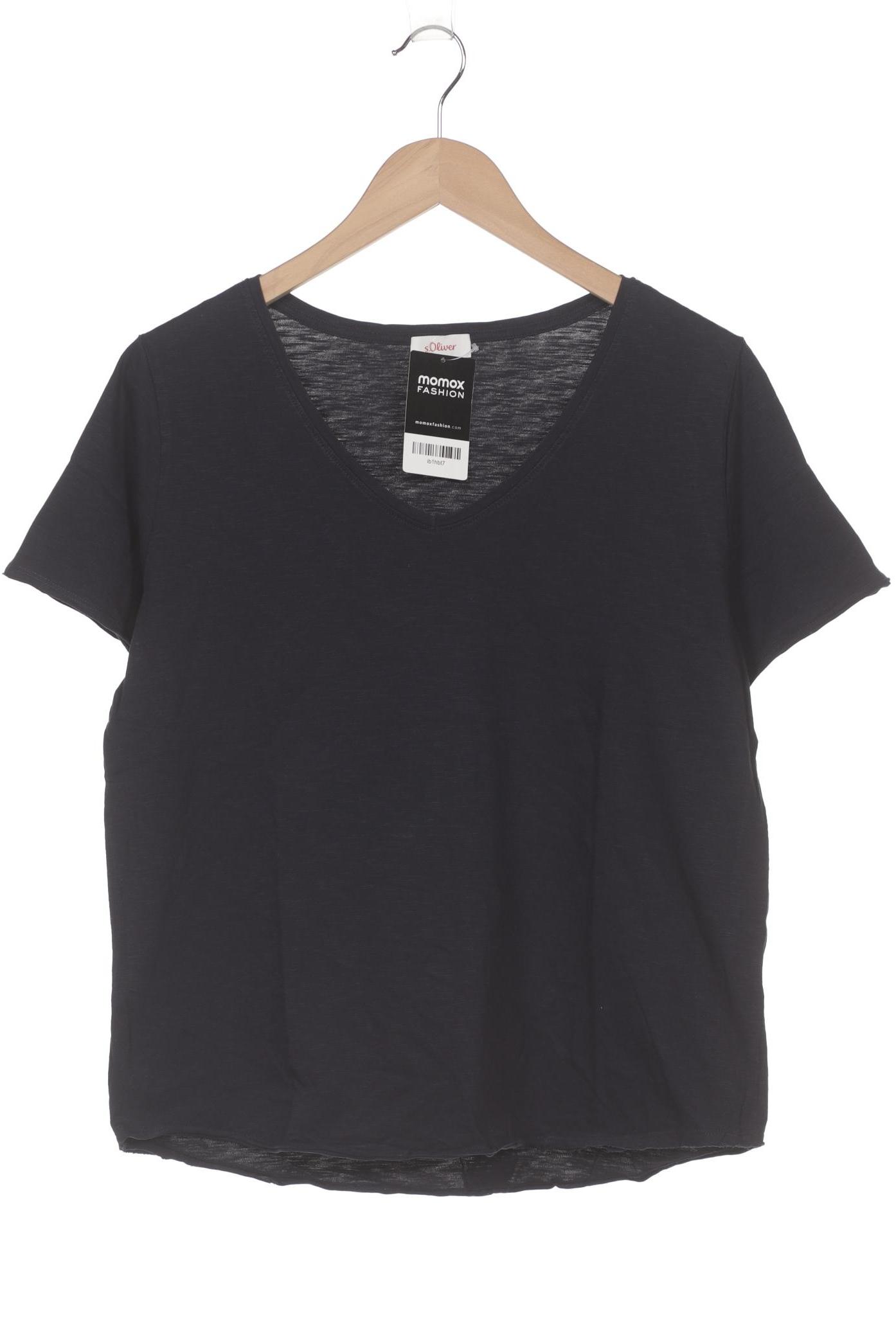 

s.Oliver Damen T-Shirt, marineblau, Gr. 42