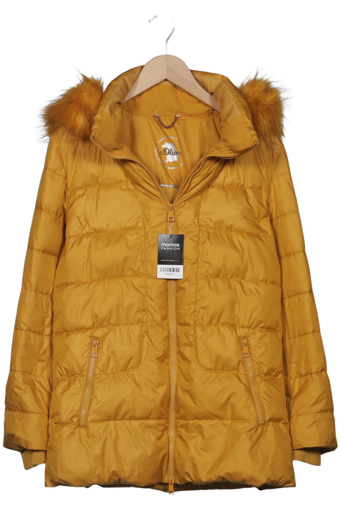 

s.Oliver Damen Jacke, gelb, Gr. 38
