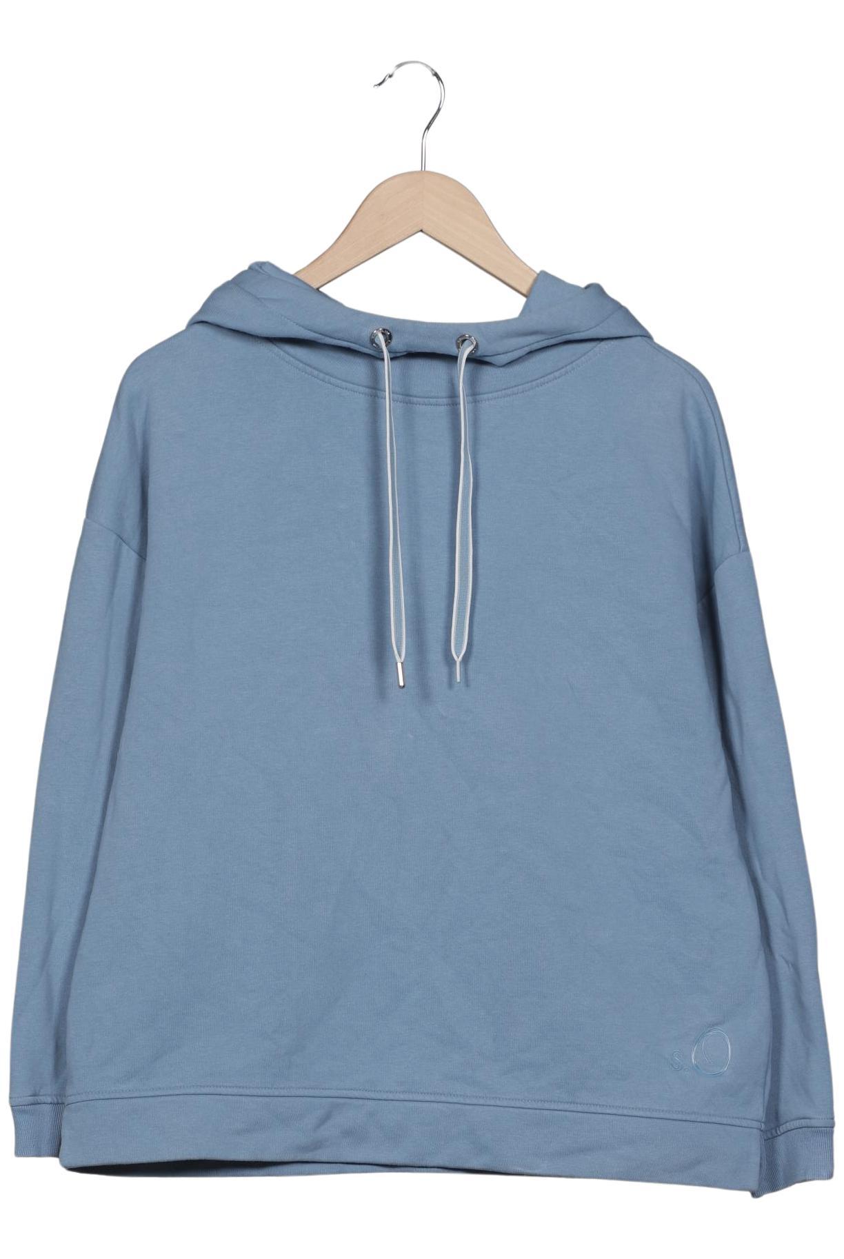 

s.Oliver Damen Kapuzenpullover, hellblau, Gr. 38