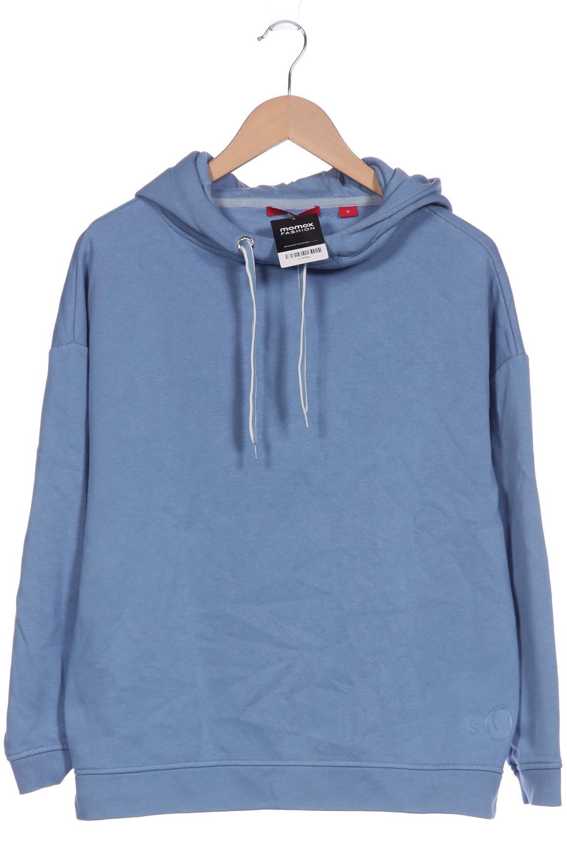 

s.Oliver Damen Kapuzenpullover, blau, Gr. 38