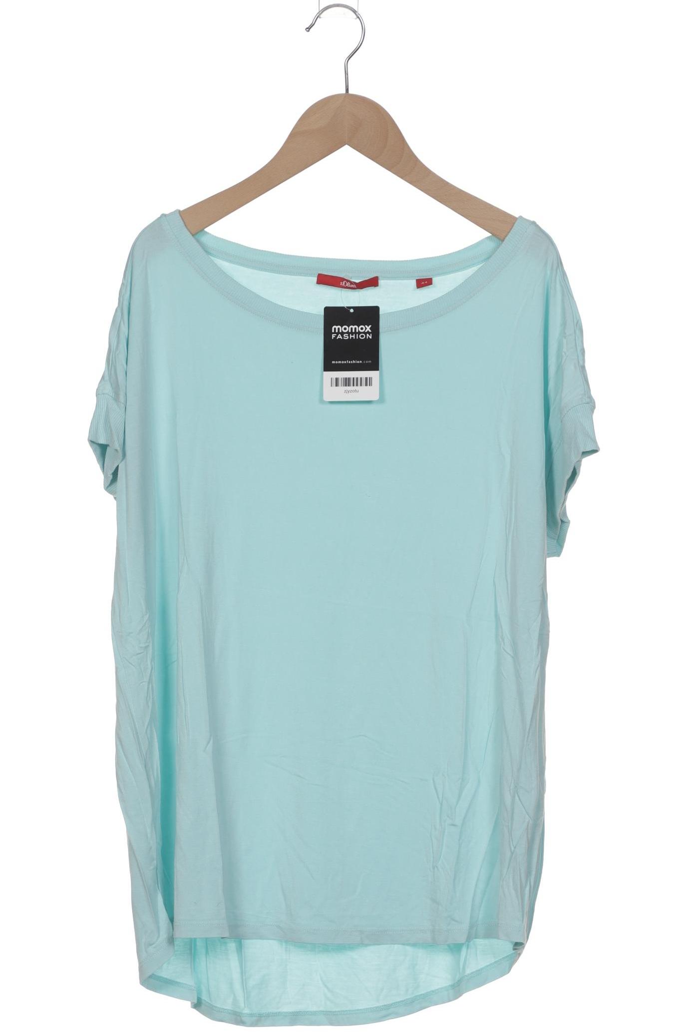 

s.Oliver Damen T-Shirt, hellblau, Gr. 44
