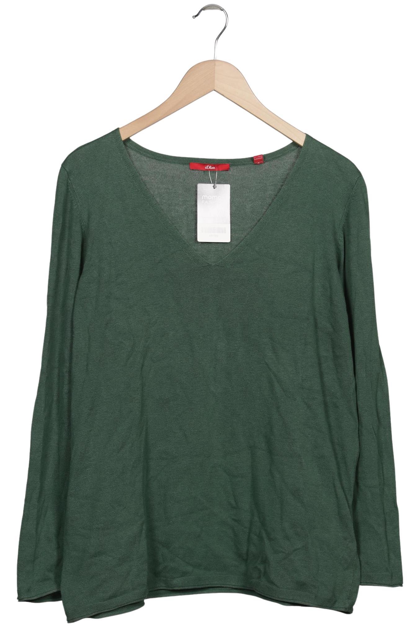 

s.Oliver Damen Pullover, grün, Gr. 46