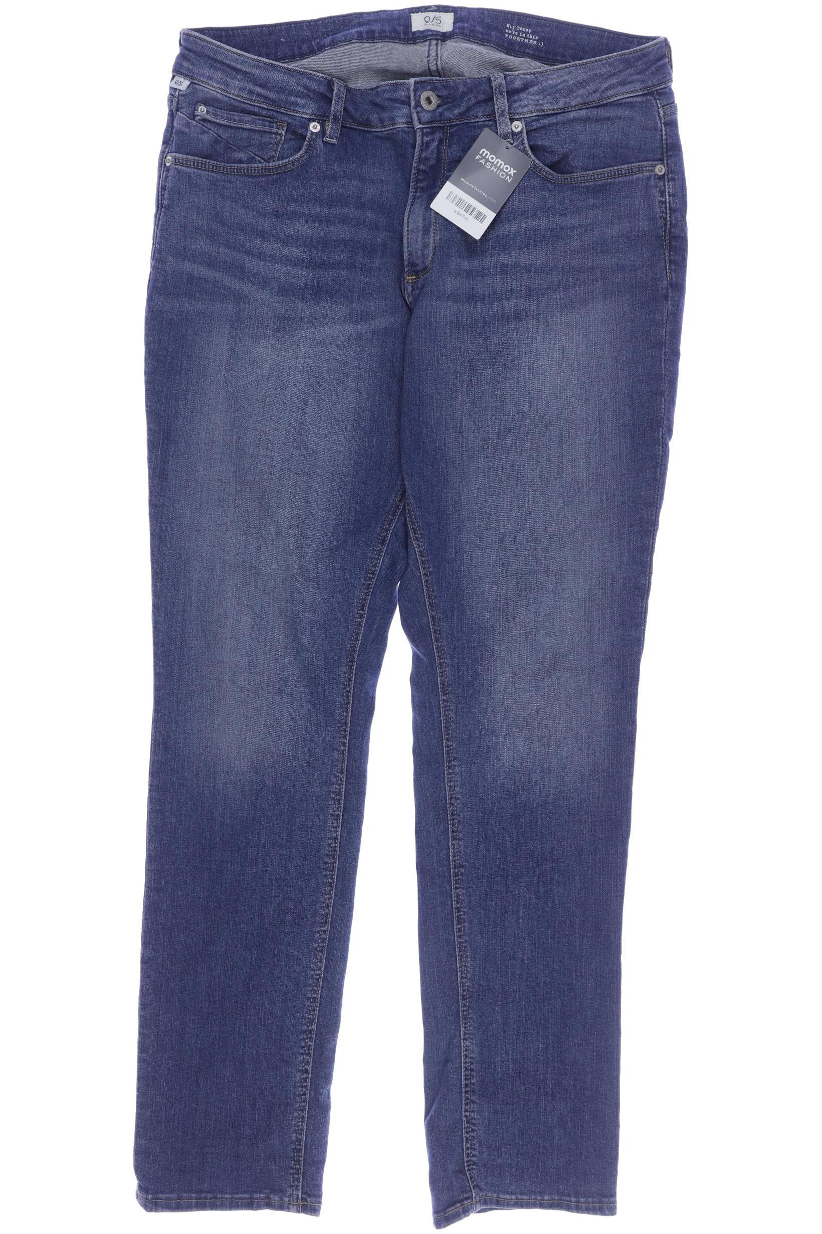 

s.Oliver Damen Jeans, blau